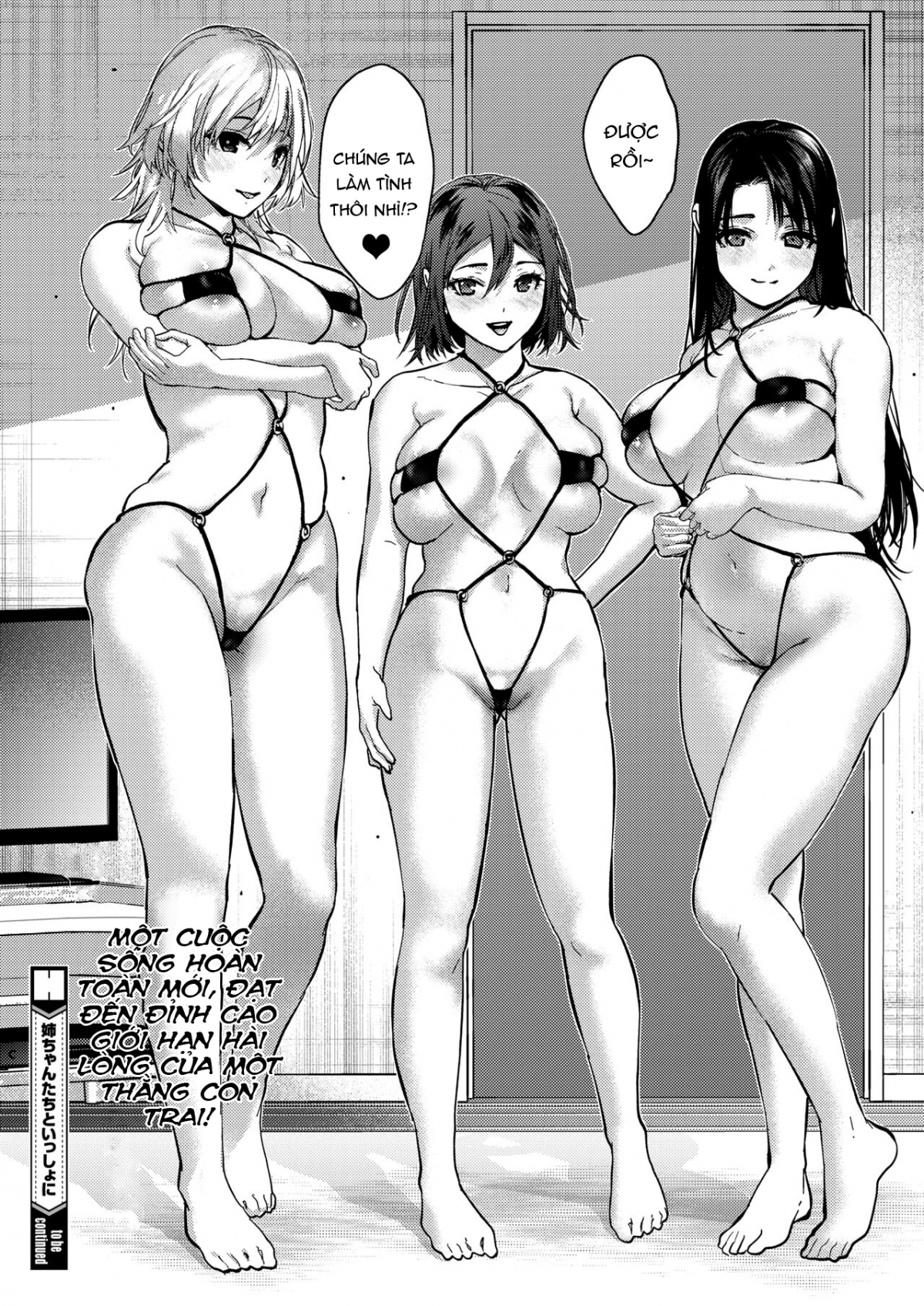 Đọc truyện hentai Onee-chan-tachi to Issho ni Zenpen - Oneshot