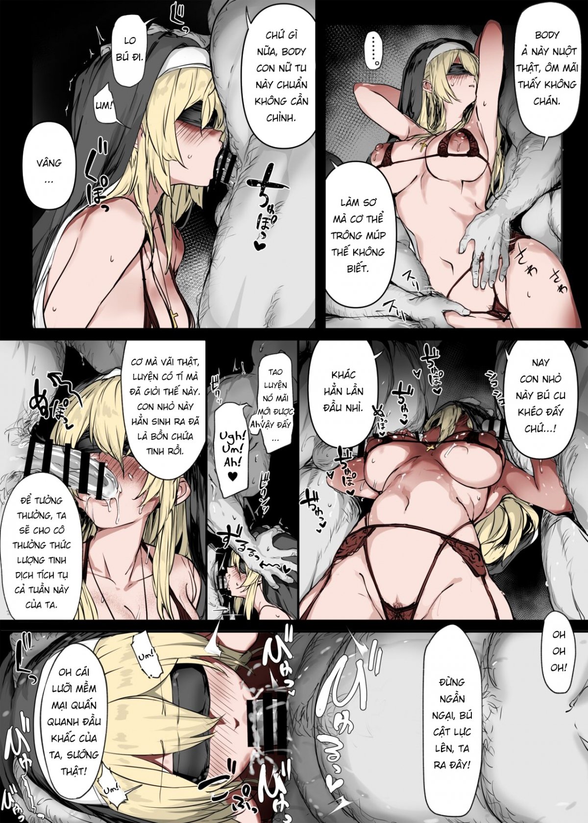 Đọc truyện hentai Tu nữ bán râm - Oneshot