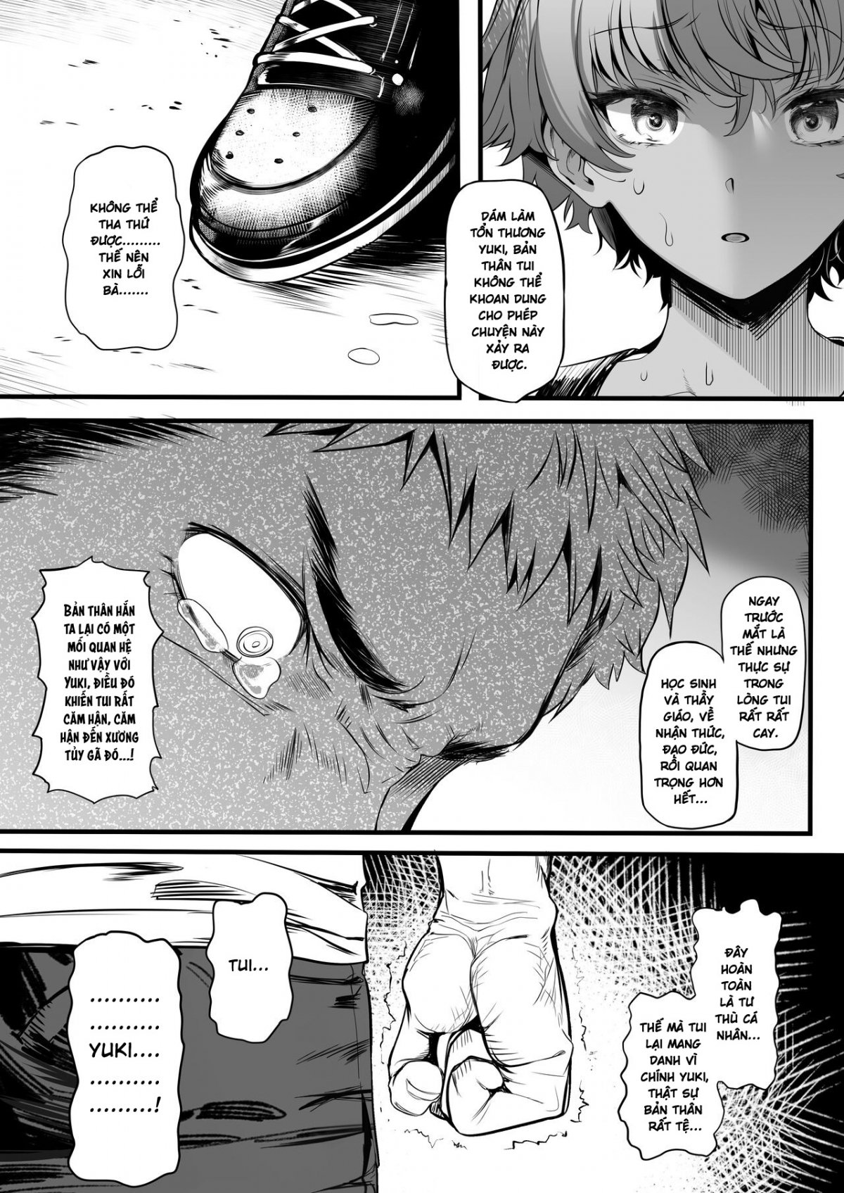 Đọc truyện hentai Rikujoubu no Bokukko Doukyuusei ga Chuunen Komon ni Mesu ni Sareru Ichibu Shijuu - Oneshot cực ngắn