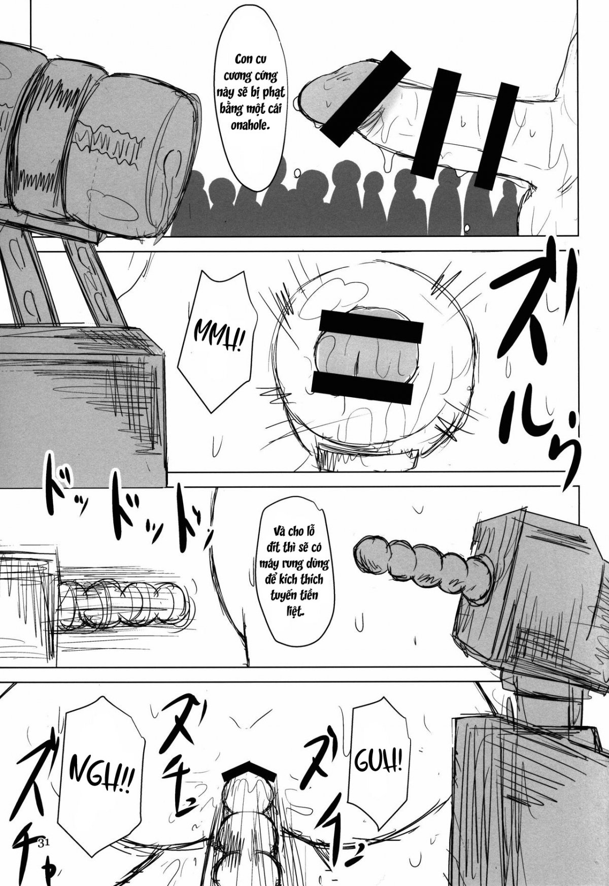 Đọc truyện hentai Innyuu Futanari Bourei Shoujo Zoku Oneshot