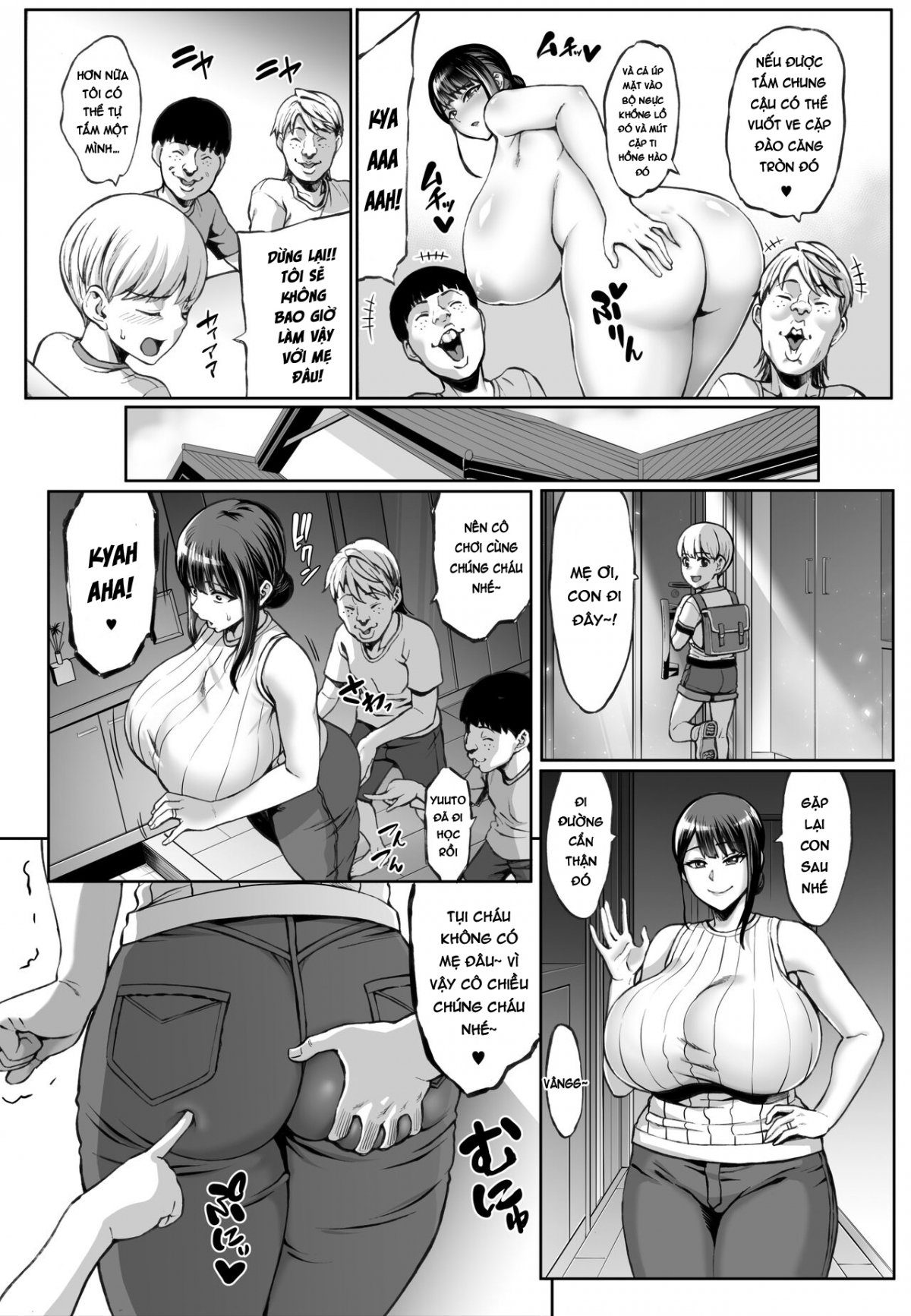 Đọc truyện hentai Omae no Kaa-chan Ikutoki no Kao Sugee Busu da zo w - Oneshot
