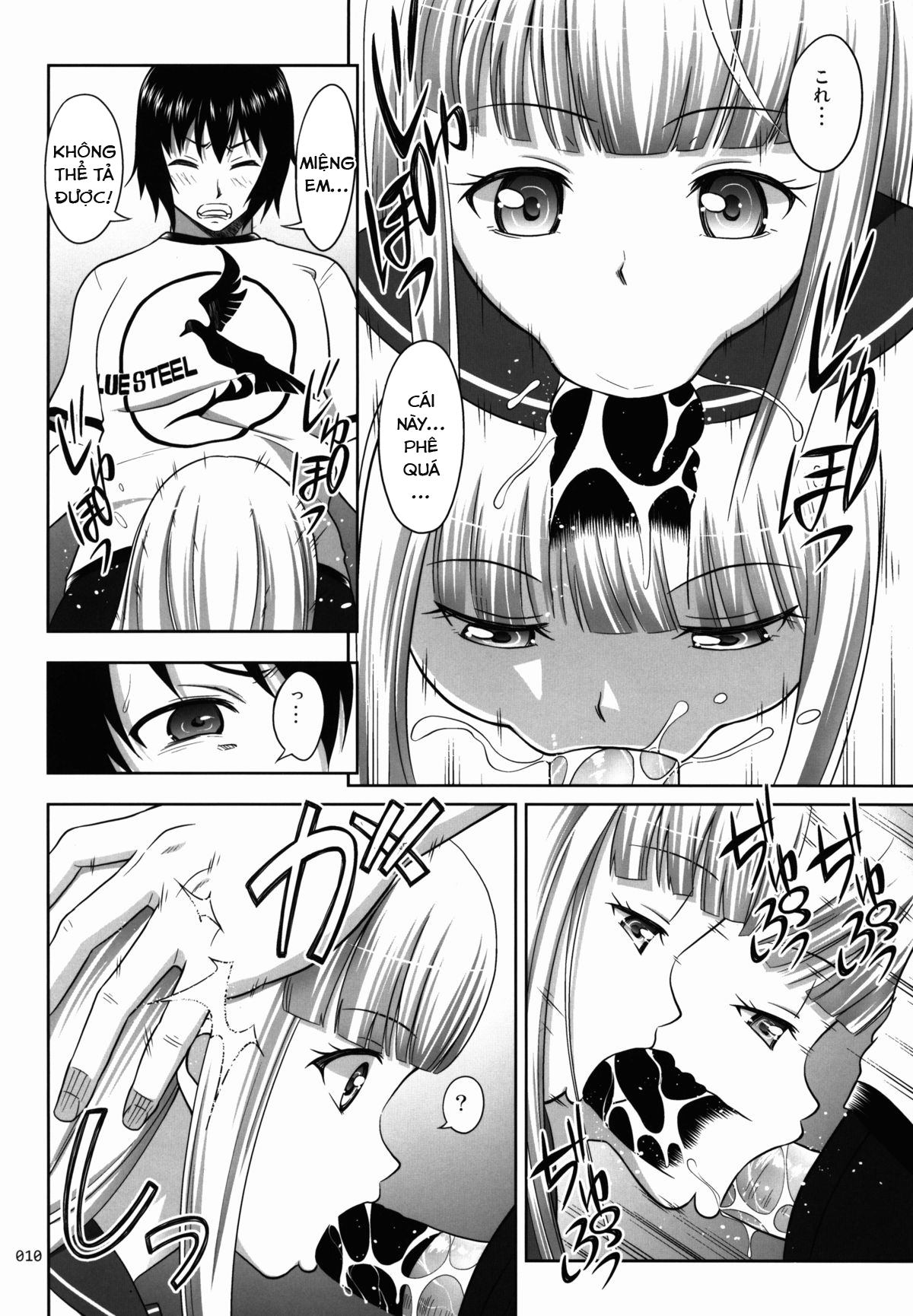 Đọc truyện hentai Hợp âm của dải thép xanh - Oneshot