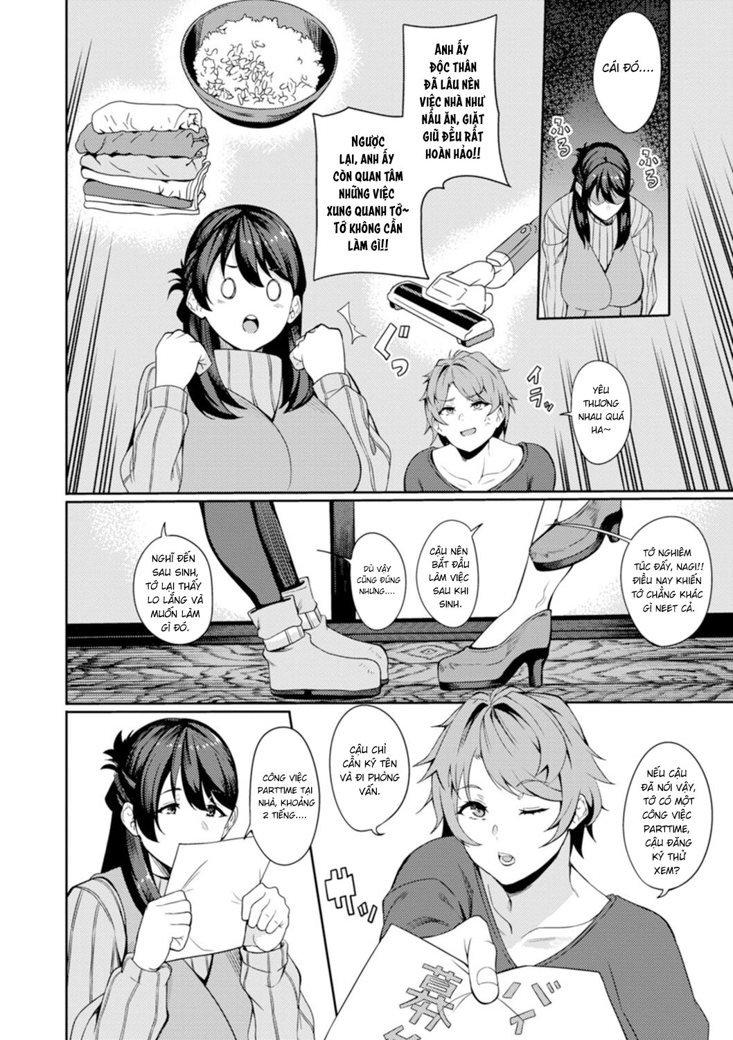 Đọc truyện hentai Kairaku Bitch-ka Ninpu -AV ni Otosarete- (ANGEL Club 2021-03) - Chap 1