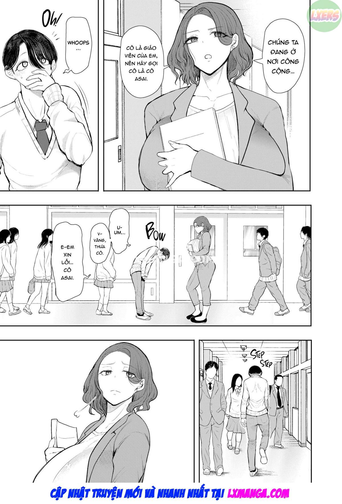 Đọc truyện hentai Furare Jokyoushi wa Toshishita Itoko ni Kaihatsu Sareru - Oneshot