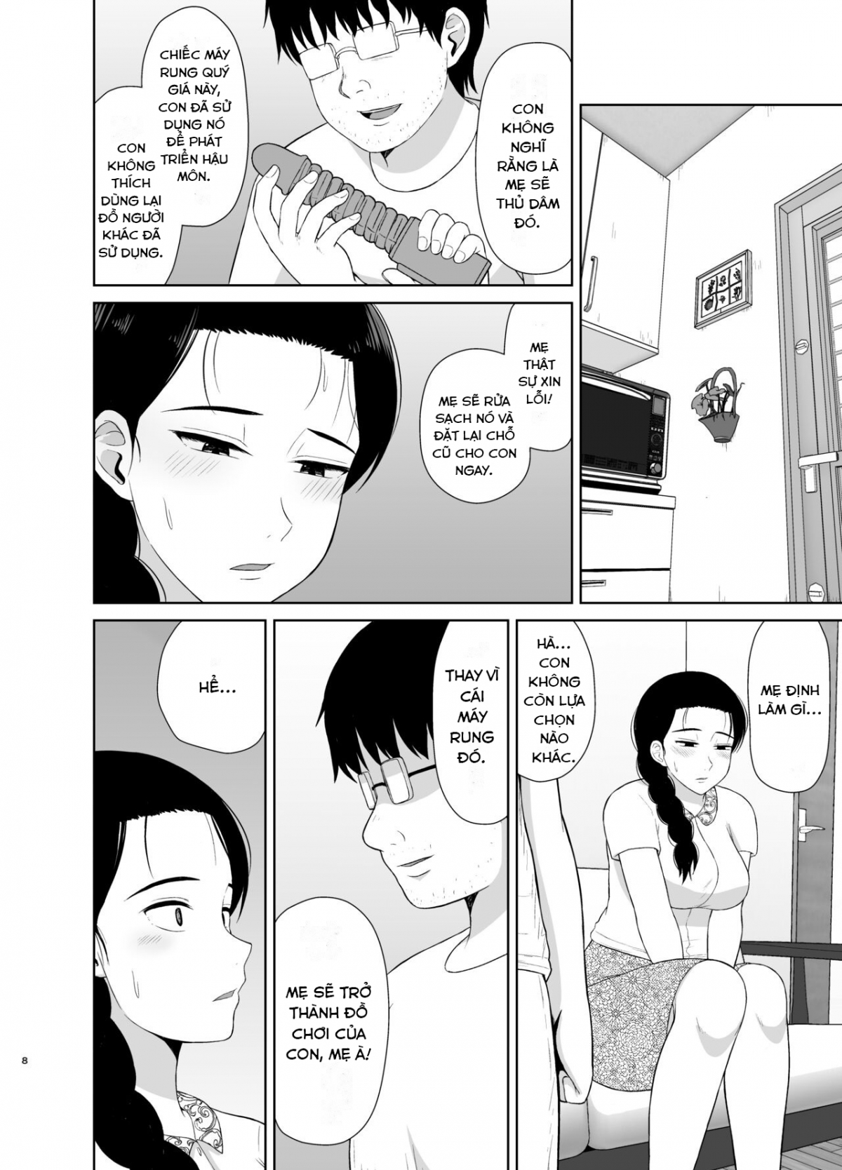 Đọc truyện hentai Mẹ con tôi Chap 1