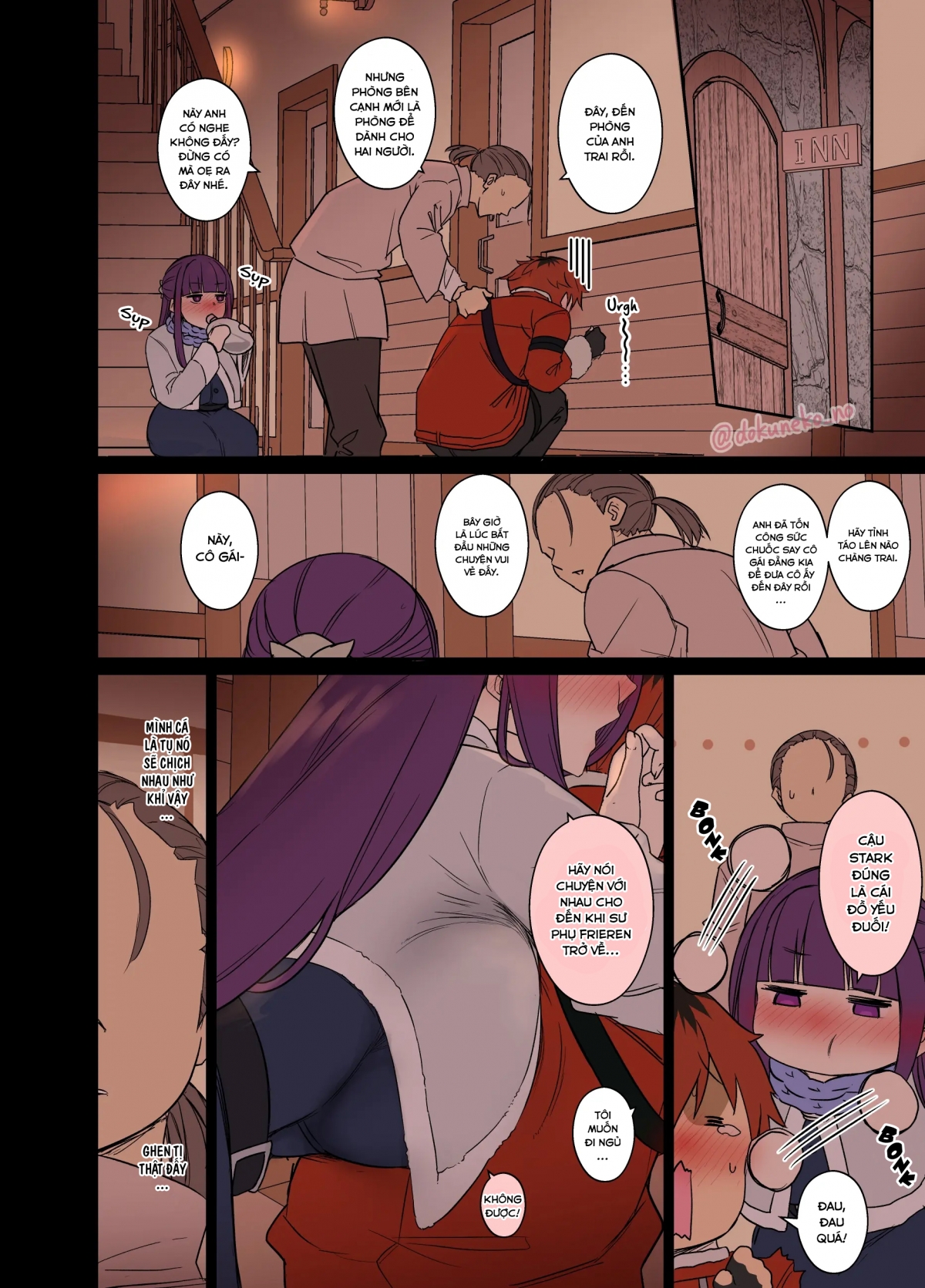Đọc truyện hentai Làm chuyện xấu với Cà Tím đang say rượu~ - Oneshot