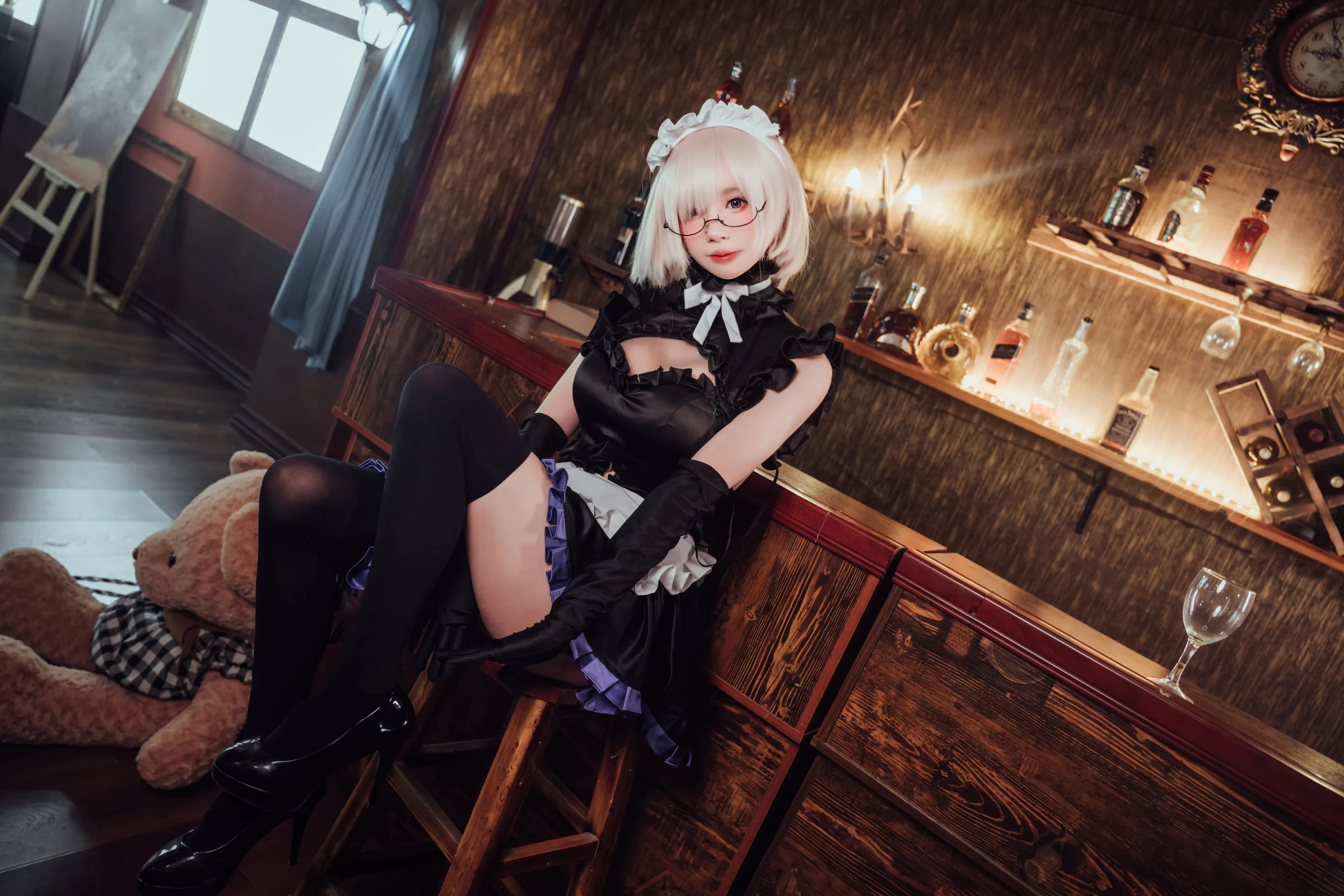 Đọc truyện hentai Tuyển tập Albums siêu phẩm Cosplay - Chap 737 - [Saionji Nanka] Mashu Maid Outfit