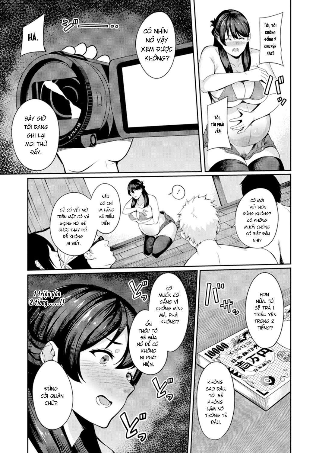 Đọc truyện hentai Kairaku Bitch-ka Ninpu -AV ni Otosarete- (ANGEL Club 2021-03) - Chap 1