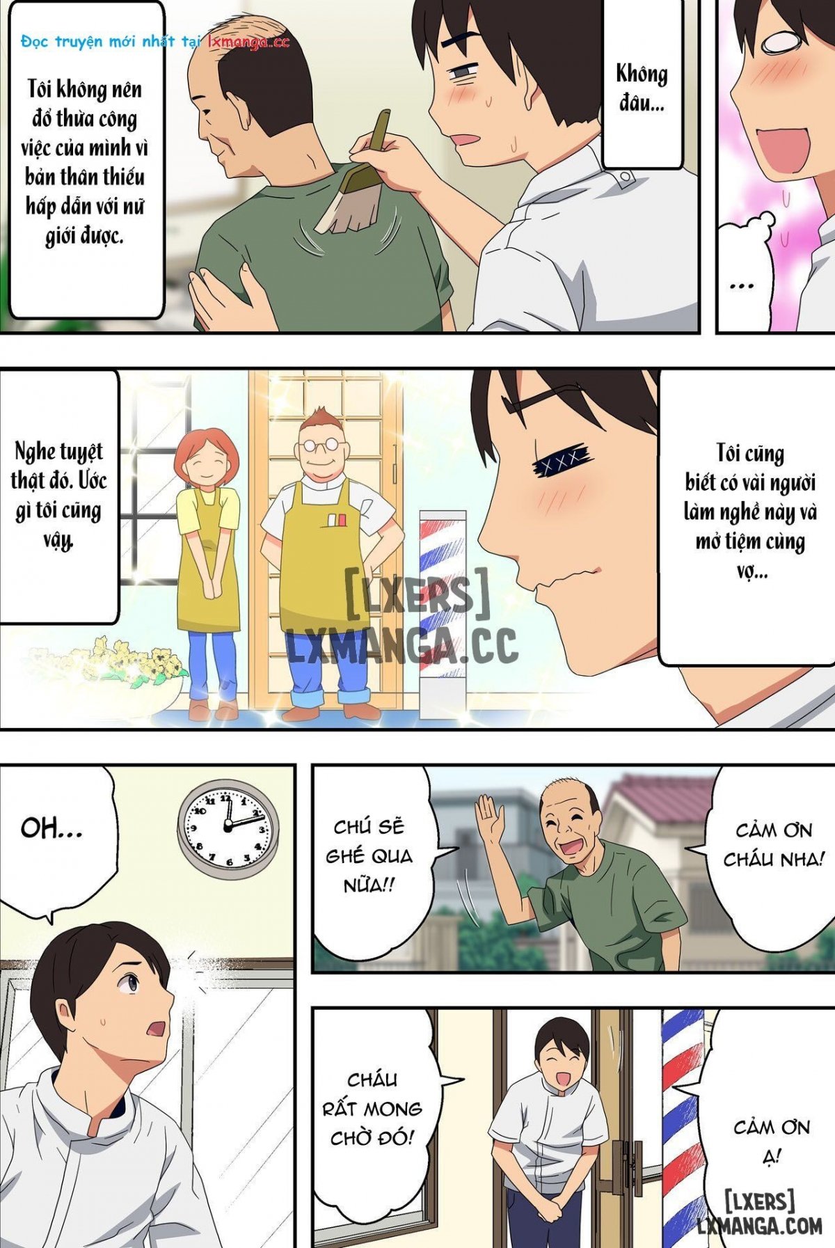 Đọc truyện hentai Barber Shop Fuck - Oneshot