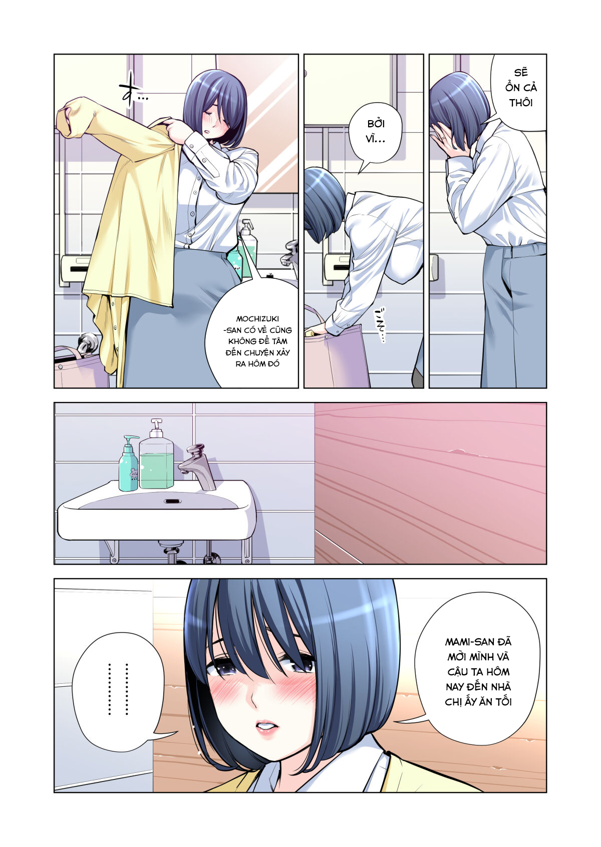 Đọc truyện hentai Jichikai no Hitozuma wa Totemo H deshita Chap 3