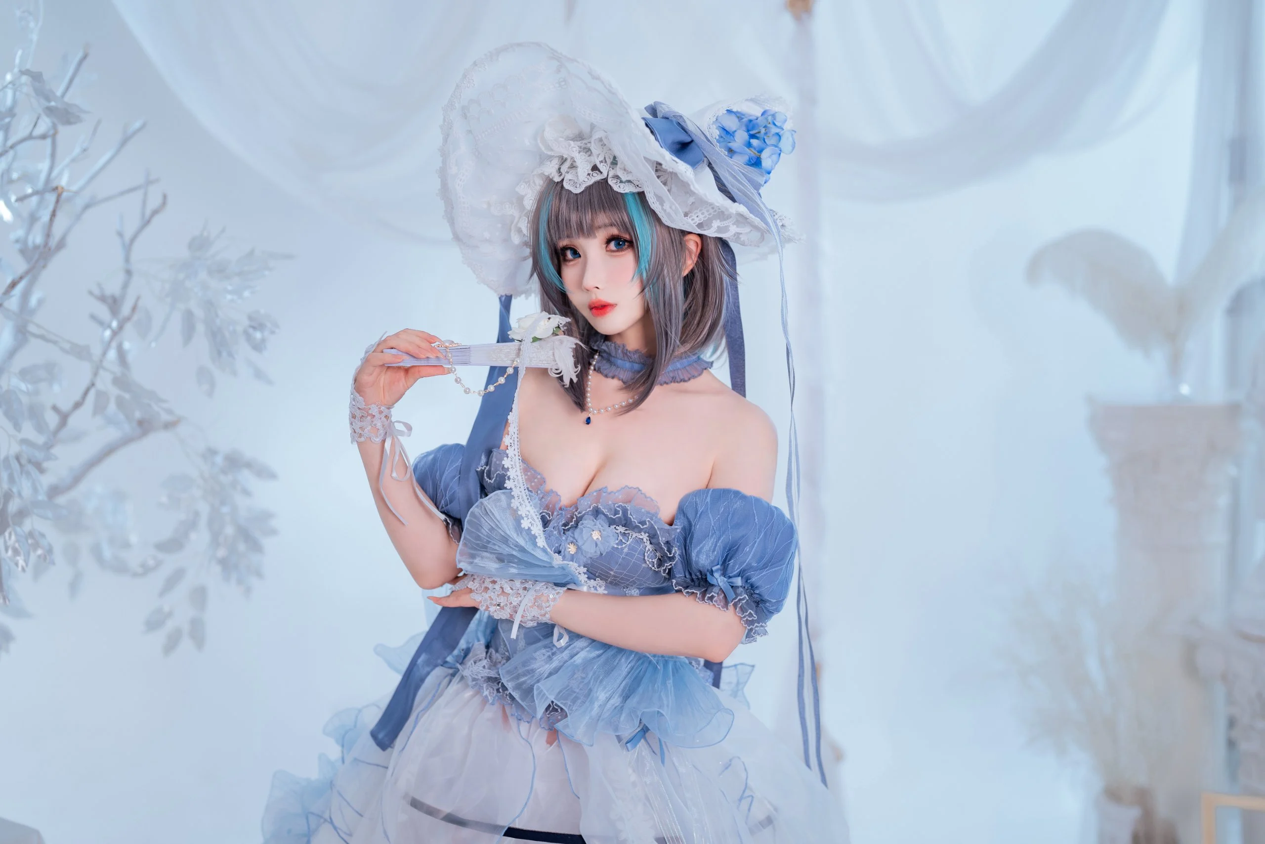Đọc truyện hentai Tuyển tập Albums siêu phẩm Cosplay - Chap 579 - Ryoko - Cheshire Ice Princess