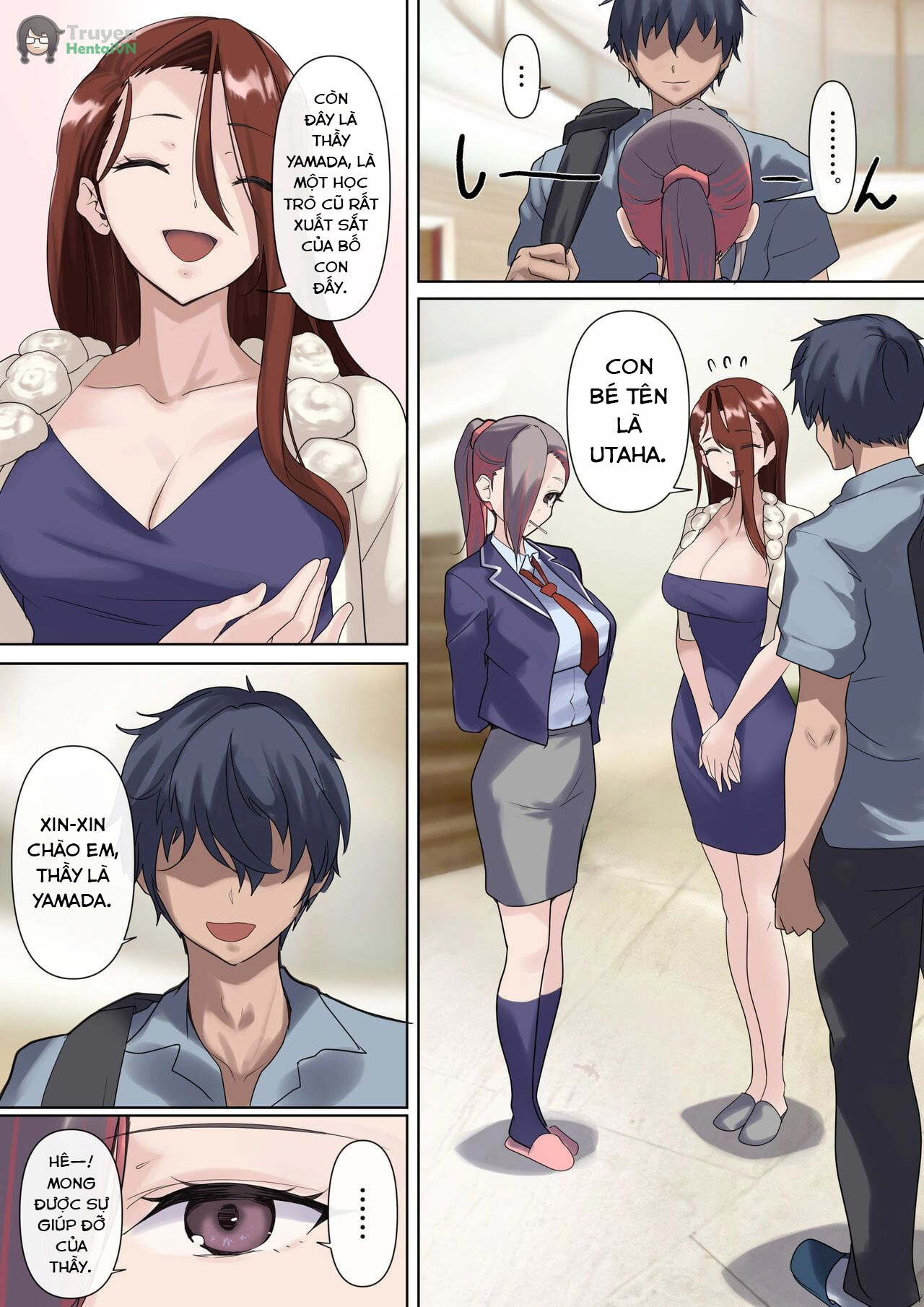 Đọc truyện hentai Nữ doanh nhân dâm đãng và cô giáo trinh nữ - oneshot