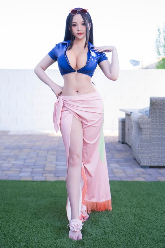 Đọc truyện hentai Tuyển tập Albums siêu phẩm Cosplay - Chap 275 - Hana Bunny – Nico Robin