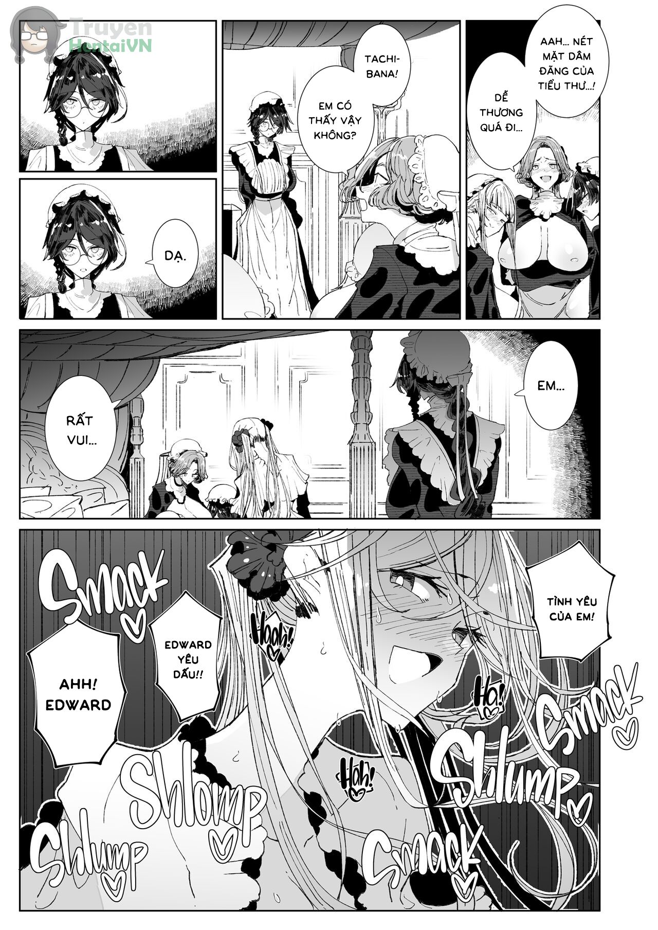 Đọc truyện hentai Gentleman’s Maid Sophie 9 - Oneshot