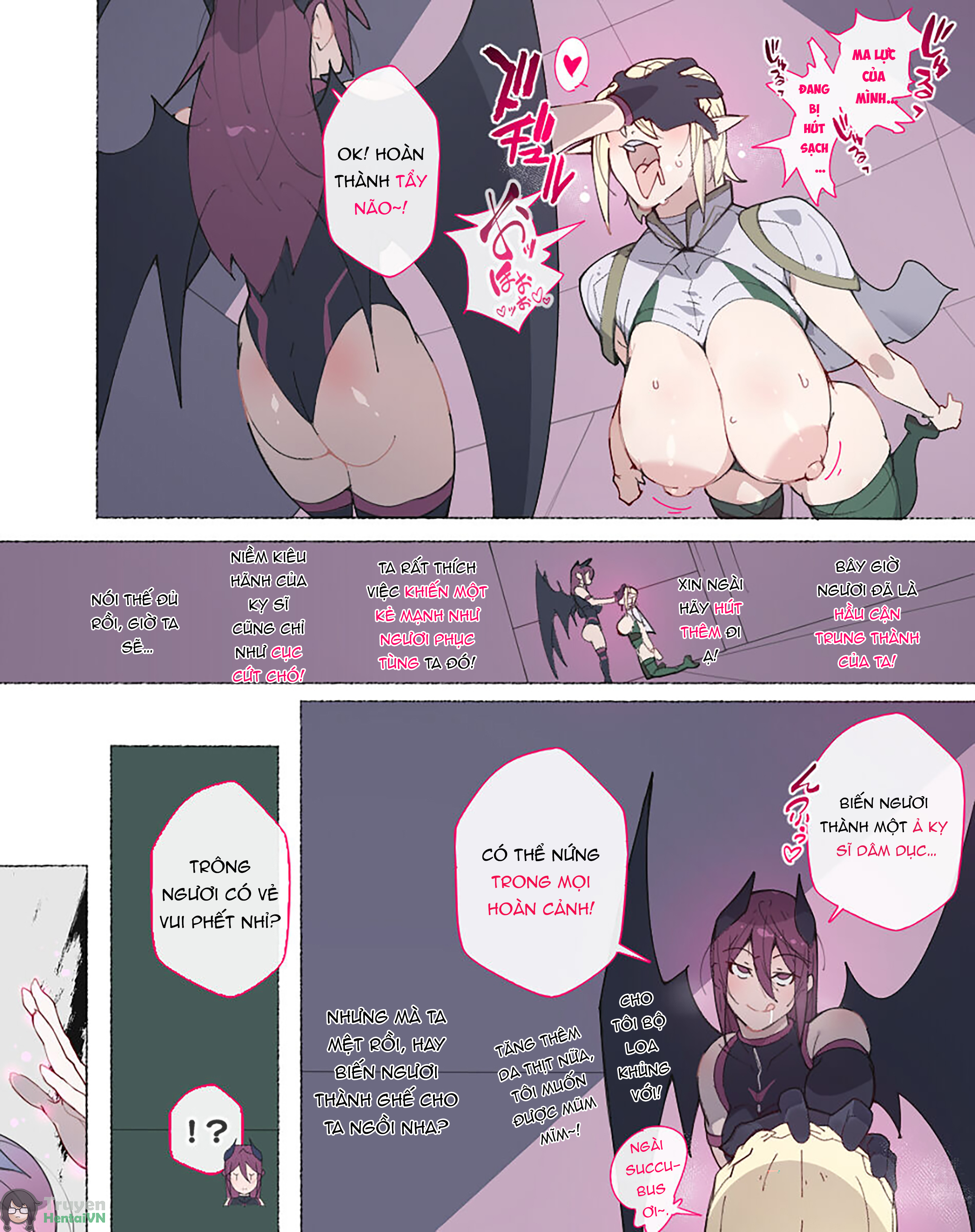 Đọc truyện hentai Party no Mahoutsukai-san ga Succubus no Noroi ni Kakatte Shimaimashita…。 Fantasy no Onee-san-tachi - Chap 9
