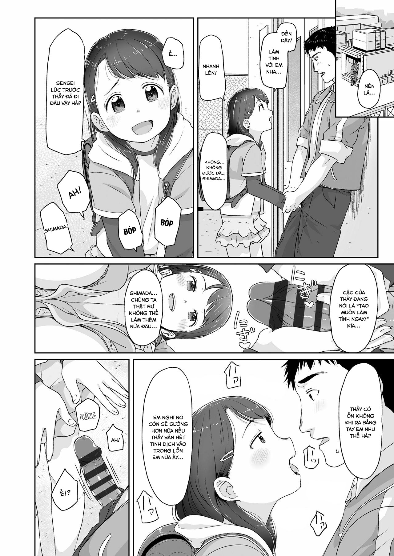 Đọc truyện hentai Suru Onnanoko - Ch.2 Em dậy rồi! [Phần sau]