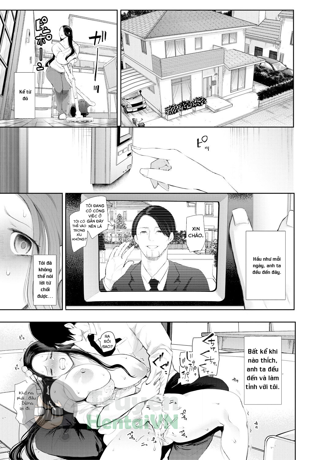 Đọc truyện hentai Netorareta Hitozuma [JP] - Chap 1