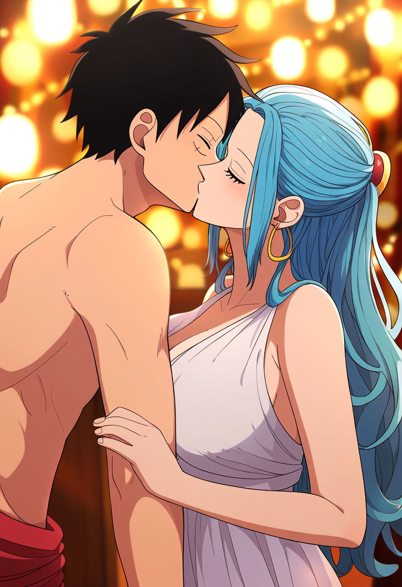 Đọc truyện hentai Tuyển tập Albums Art hentai - Chap 38 - Luffy vs Vivi