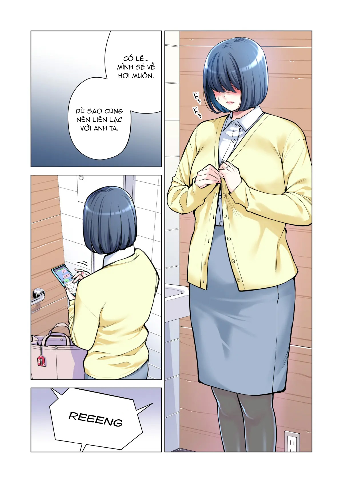 Đọc truyện hentai Bà chị có chồng ở tổ dân phố rất gợi tình 3: Bữa ăn của người có chồng - Oneshot
