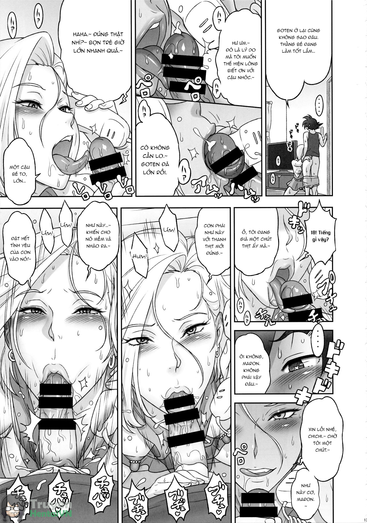 Đọc truyện hentai Songoku thèm được bú sữa - Oneshot