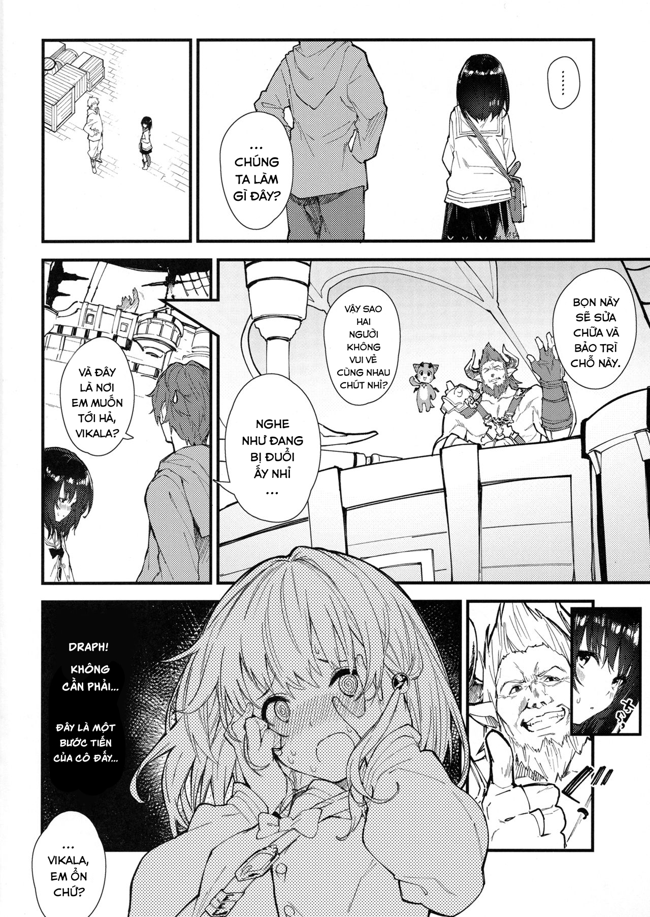 Đọc truyện hentai Vikala-chan to Ichaicha suru Hon - Oneshot