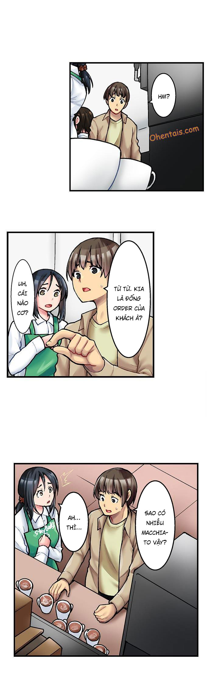 Đọc truyện hentai Món đặc biệt trong thực đơn quán Cà phê là Làm tình? - Chapter 4