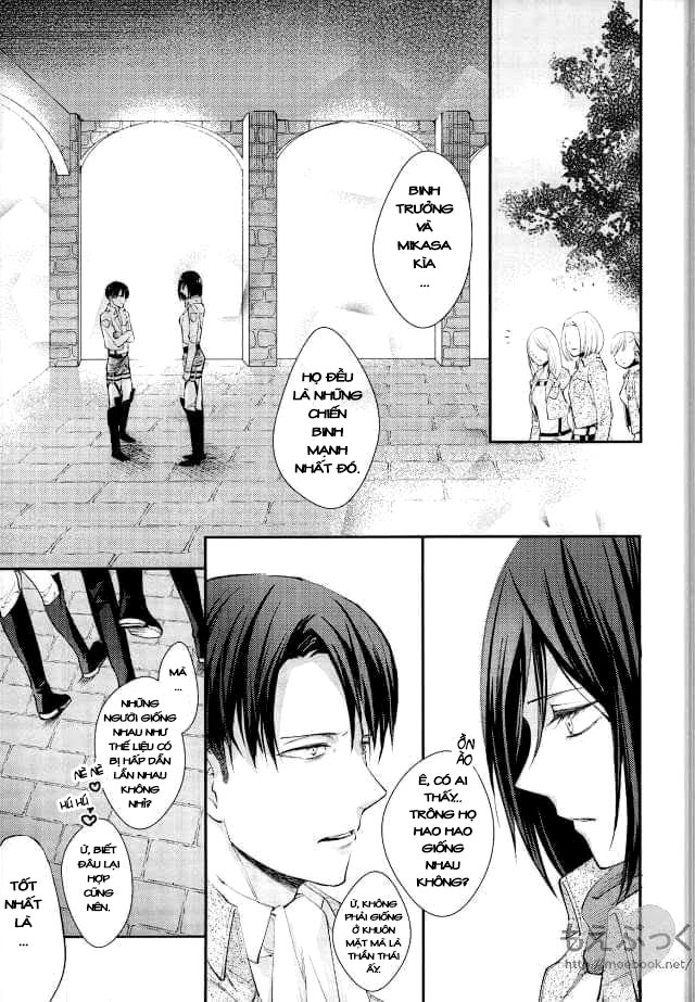Đọc truyện hentai Chẳng thể đợi chờ (Shingeki no Kyojin) - Oneshot