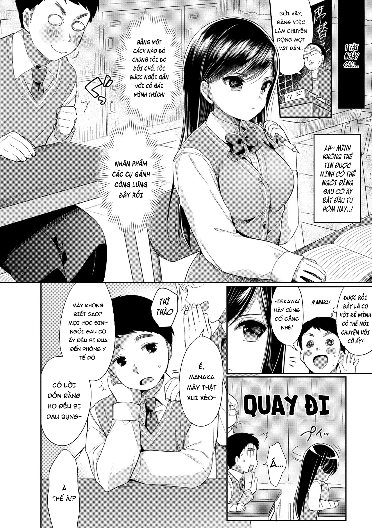 Đọc truyện hentai Hatsukoi Ecchi - First love H. - Chap 4: Pheromones