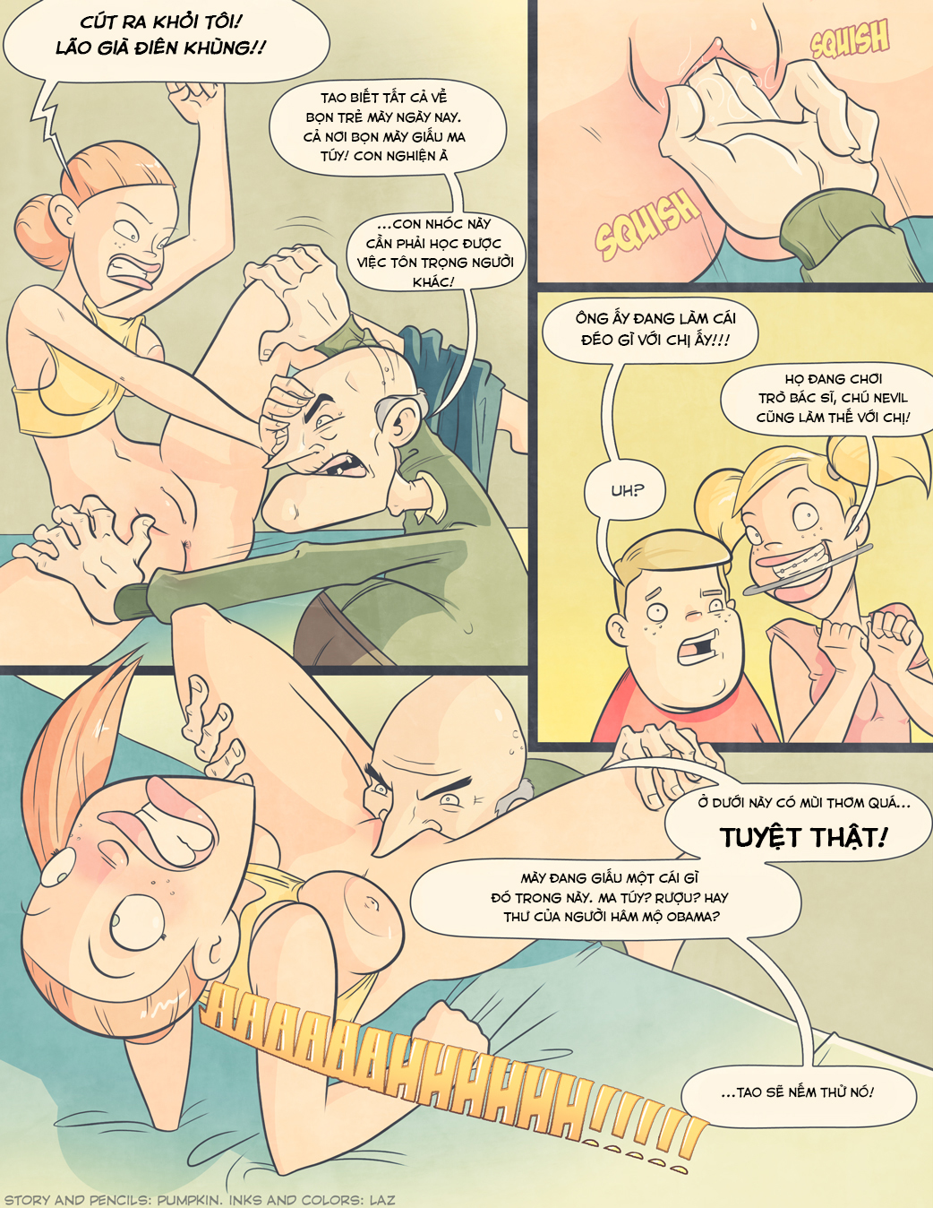 Đọc truyện hentai GRUMPY OLD MAN JEFFERSON [JABCOMIX] - Chap 1