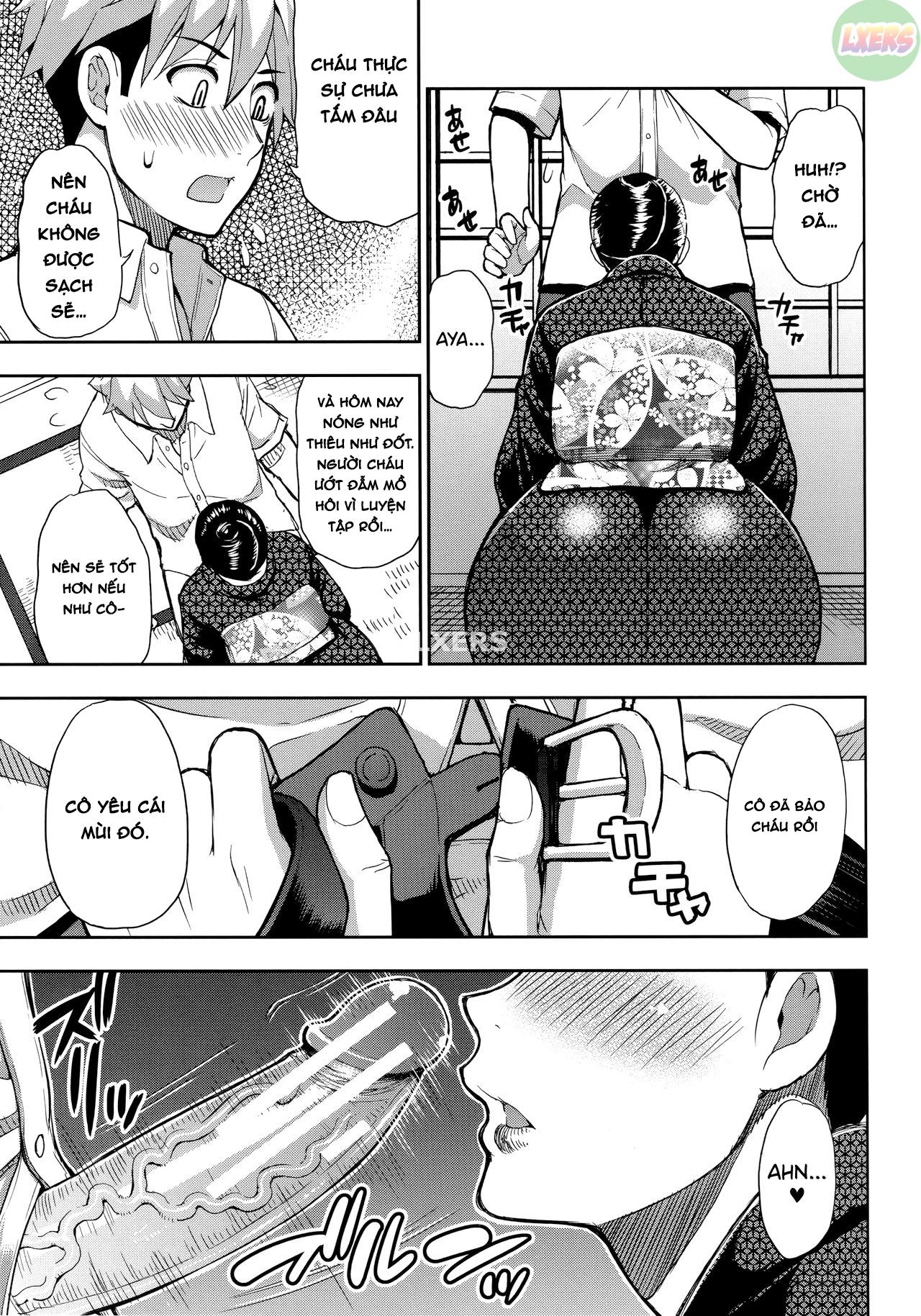 Đọc truyện hentai Làm bất cứ điều gì con thích với mẹ khi ở nhà của mẹ - Chap 4 - [END]