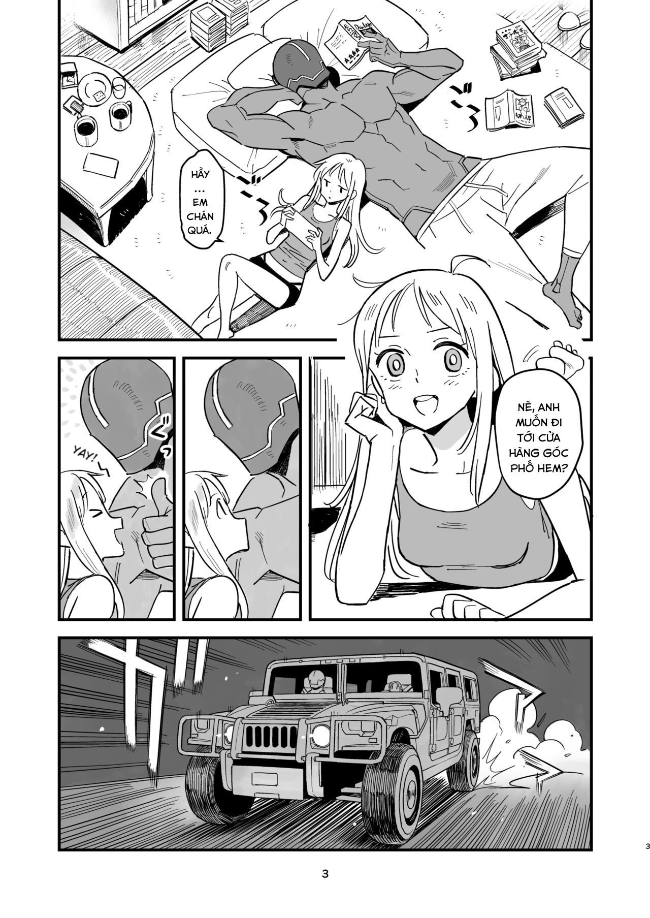 Đọc truyện hentai Người chồng Cyborg và Namamiyome. - Phần 1