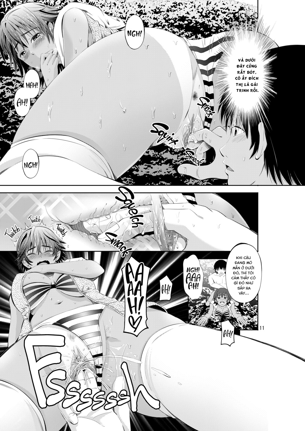 Đọc truyện hentai Tokonatsu Resort Nangoku Musume to NTR Sex - Oneshot