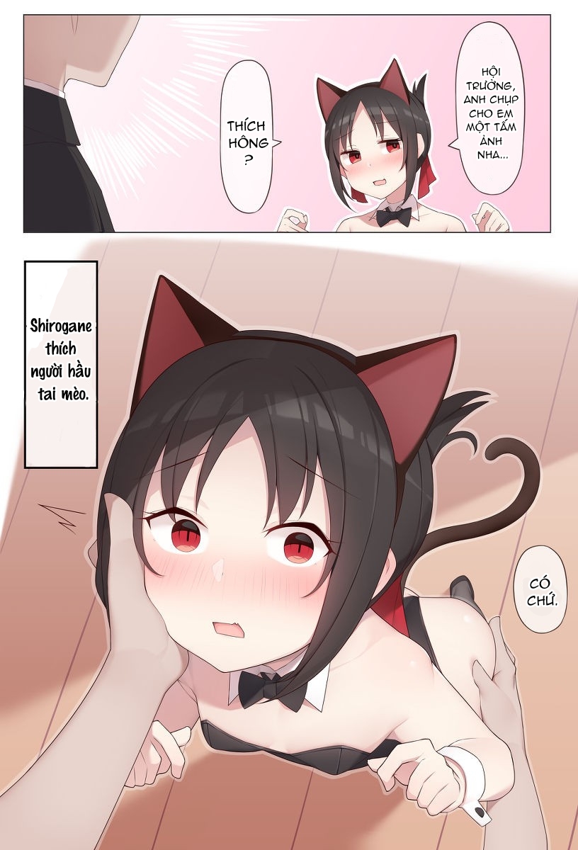 Đọc truyện hentai Khi kaguya mặc đồ gái tai mèo - Oneshot ngắn