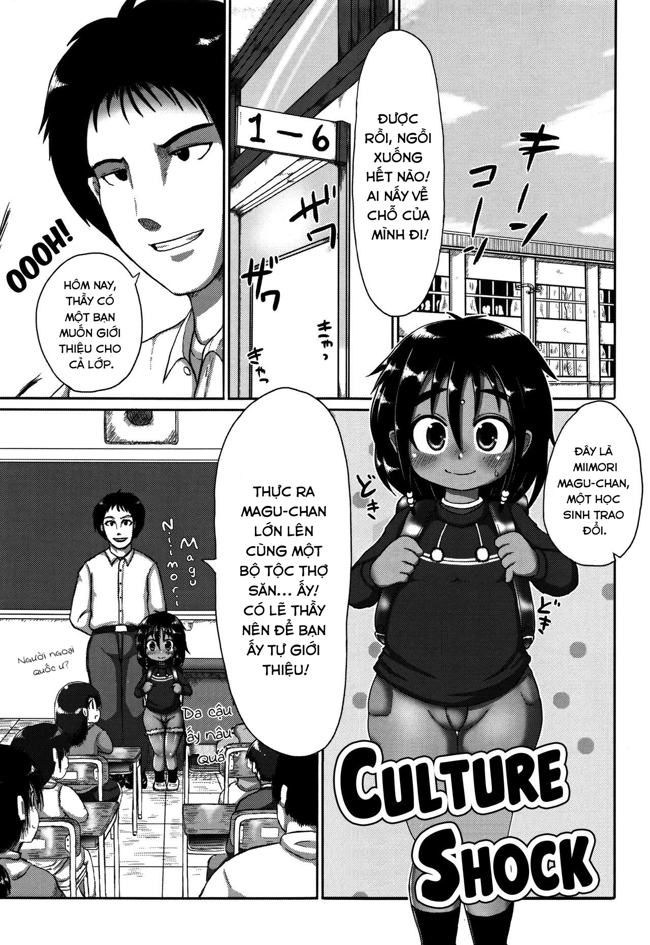 Đọc truyện hentai Cú sốc văn hóa - Oneshot