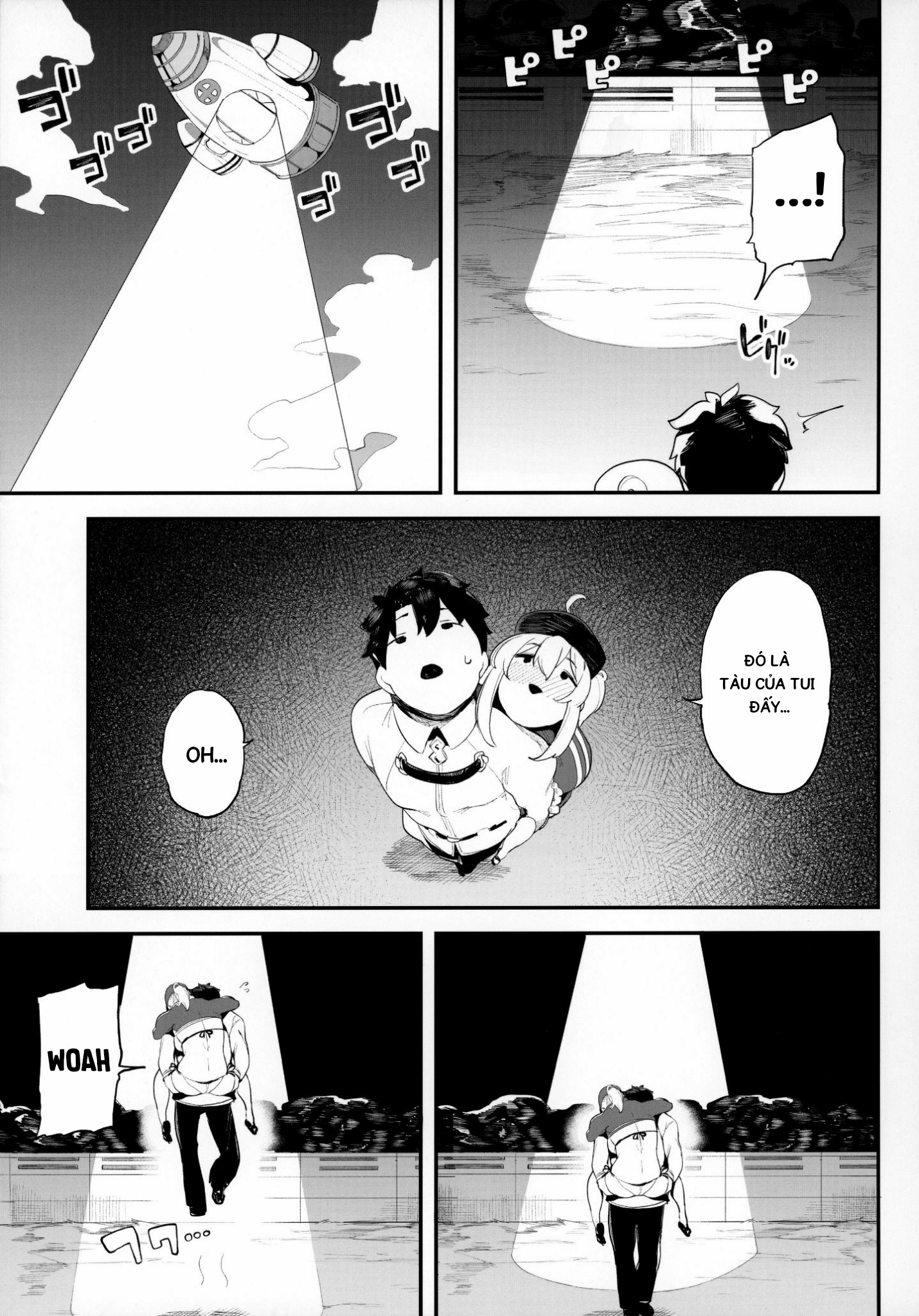 Đọc truyện hentai Is the Galactic Office Lady Still Cool When She's Drunk? XX - Oneshot