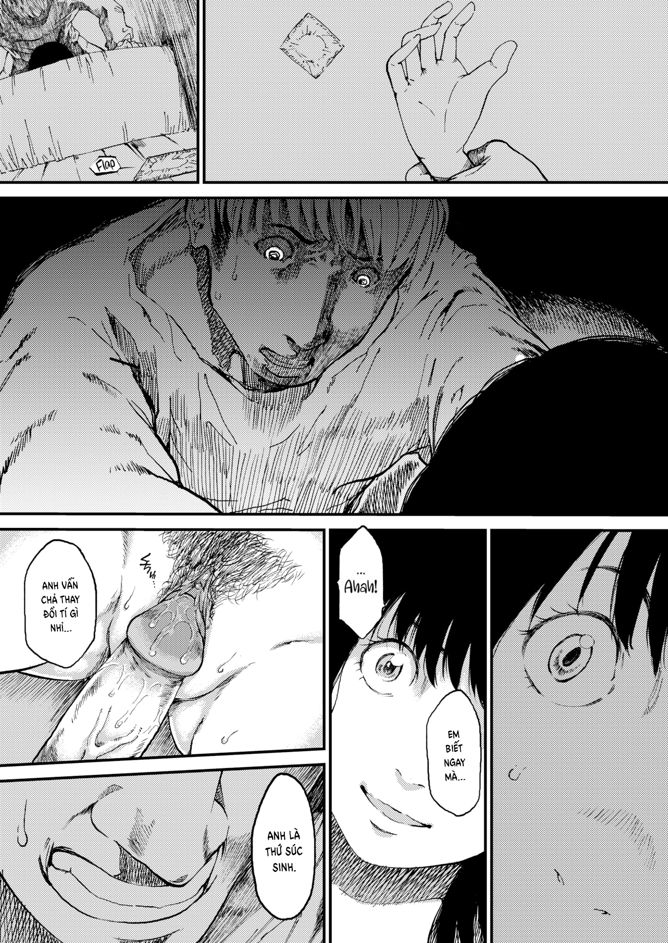 Đọc truyện hentai Ác mộng của kẻ tội đồ - Oneshot