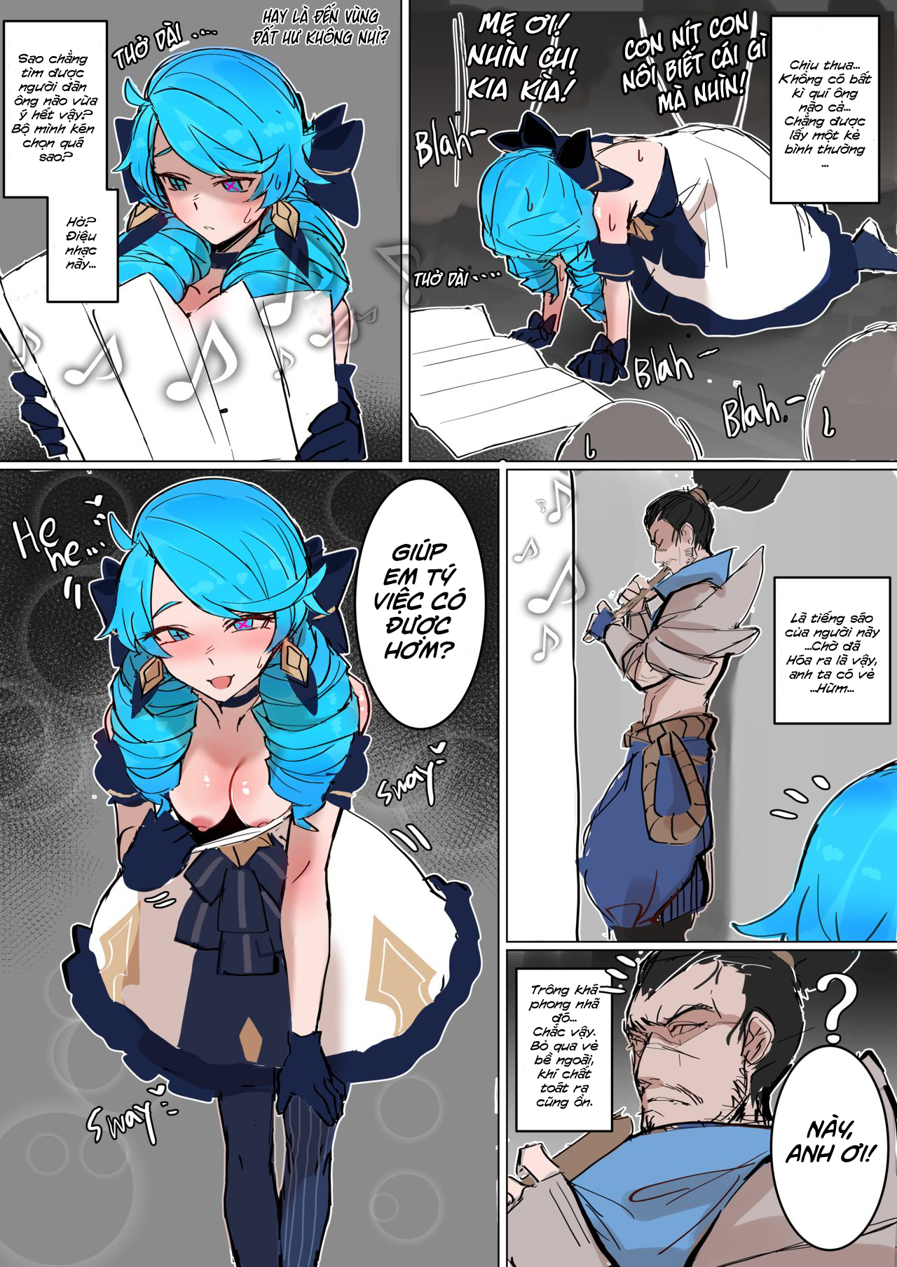 Đọc truyện hentai Nửa kia của Gwen - Oneshot