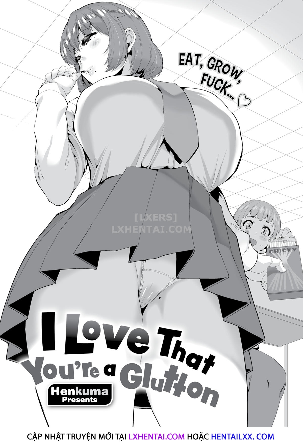 Đọc truyện hentai Tanoshi Sakushu No o jikan - Chap 2 - I Love That Youre a Glutton