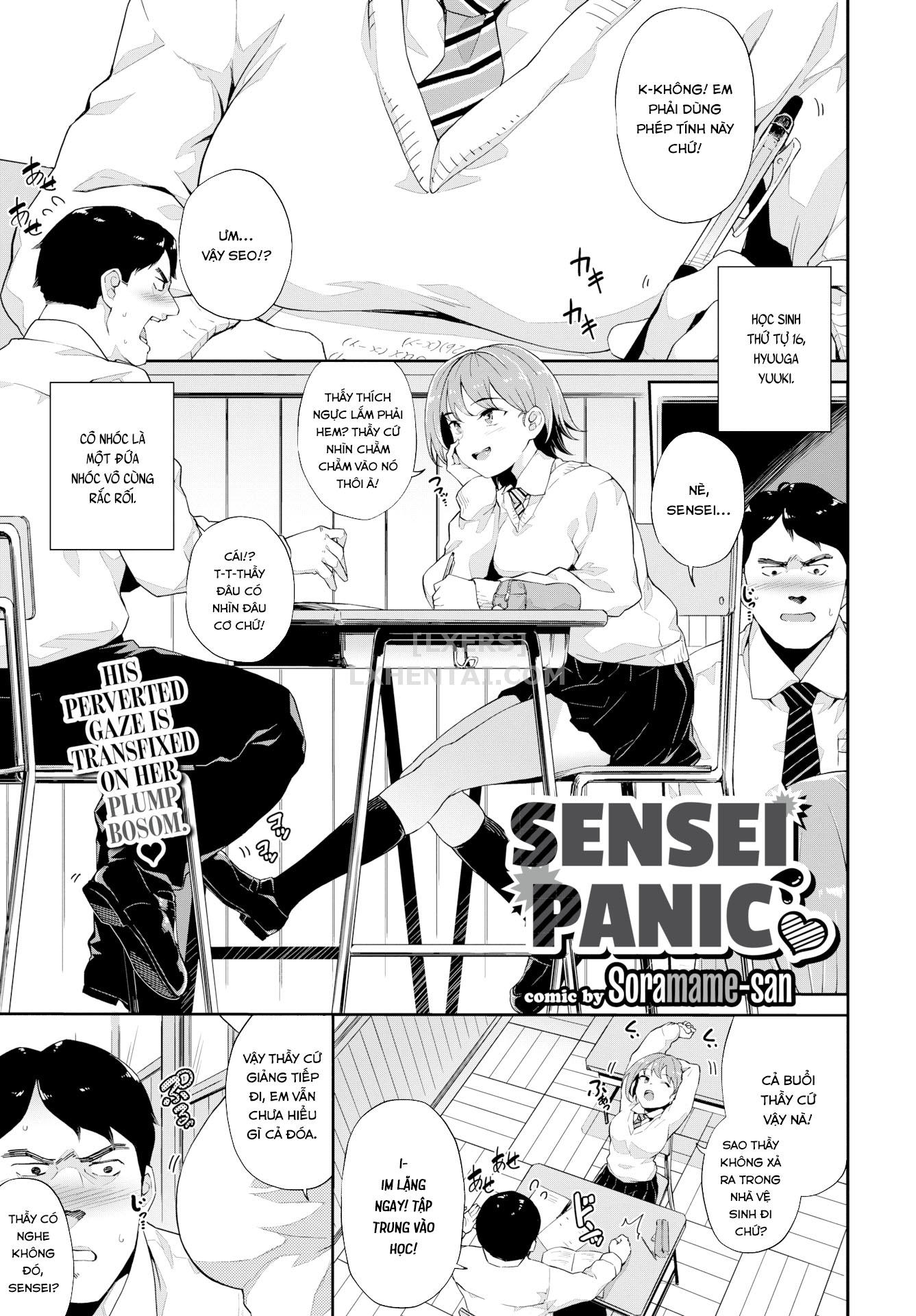 Đọc truyện hentai Sensei Panic ❤ - Oneshot