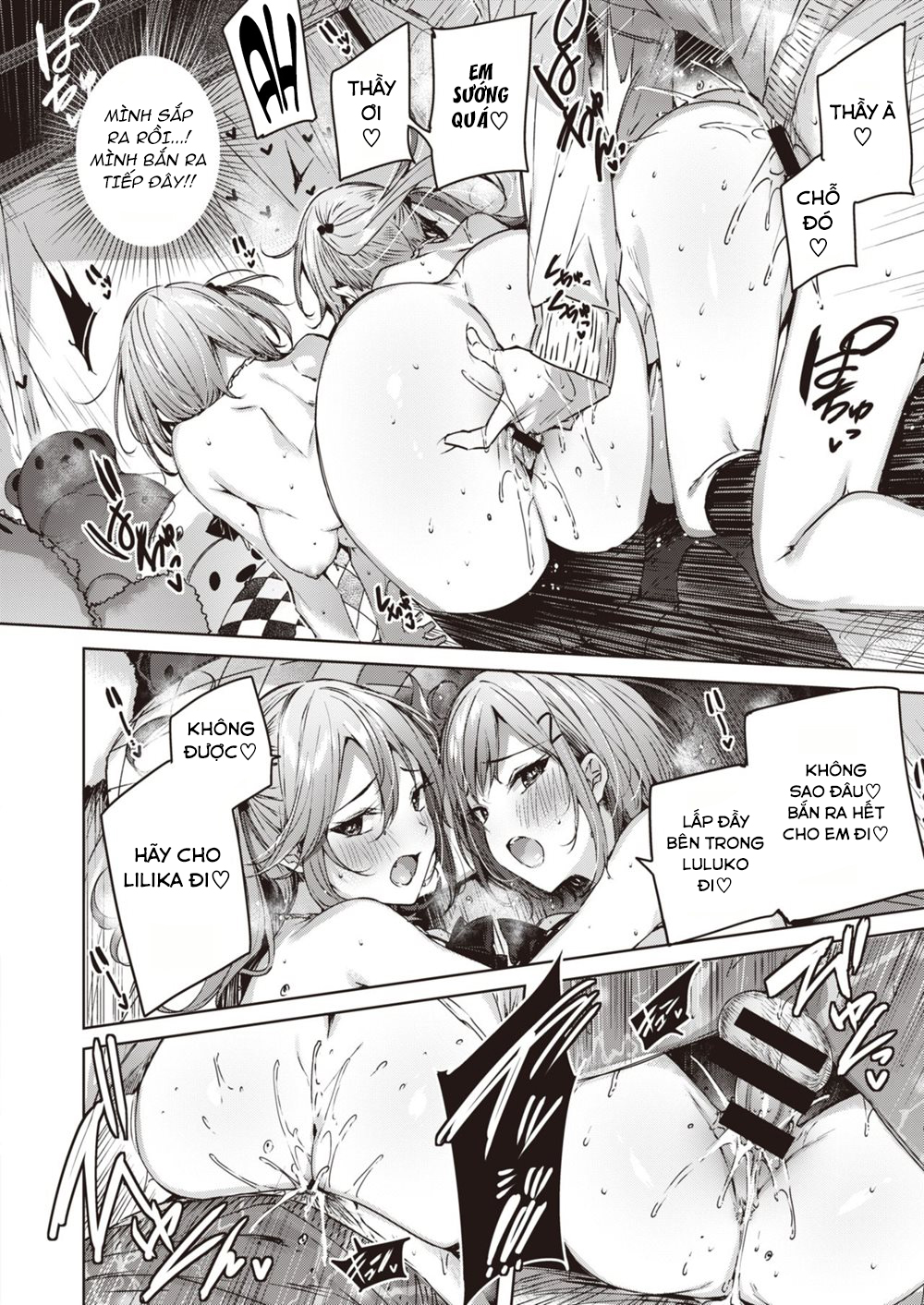 Đọc truyện hentai Onedari Twins - Oneshot