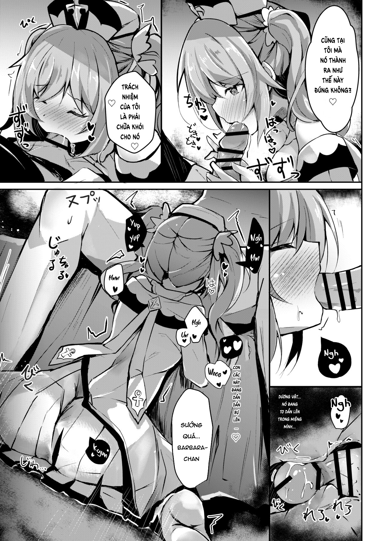 Đọc truyện hentai Barbara lên cơn động dục - Oneshot