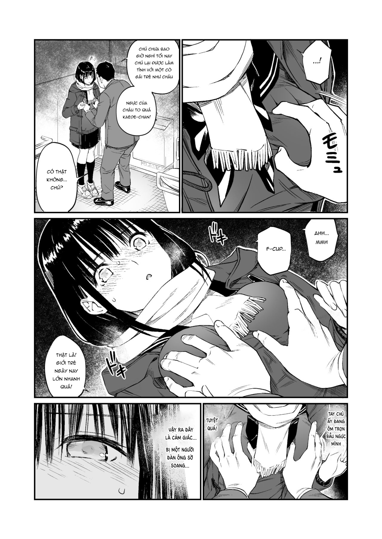 Đọc truyện hentai Lỗ lồn của mình được lấp đầy bởi một chú già - Oneshot