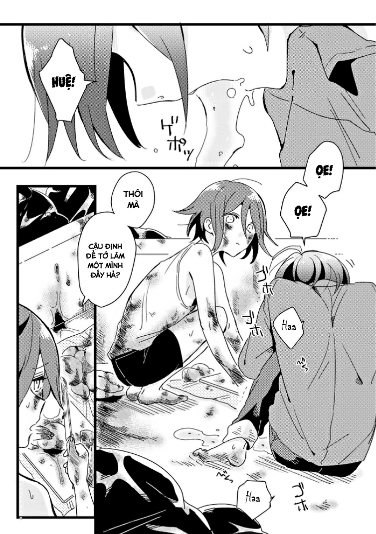 Đọc truyện hentai Shiroi Suisou to Akai Kingyo - Oneshot