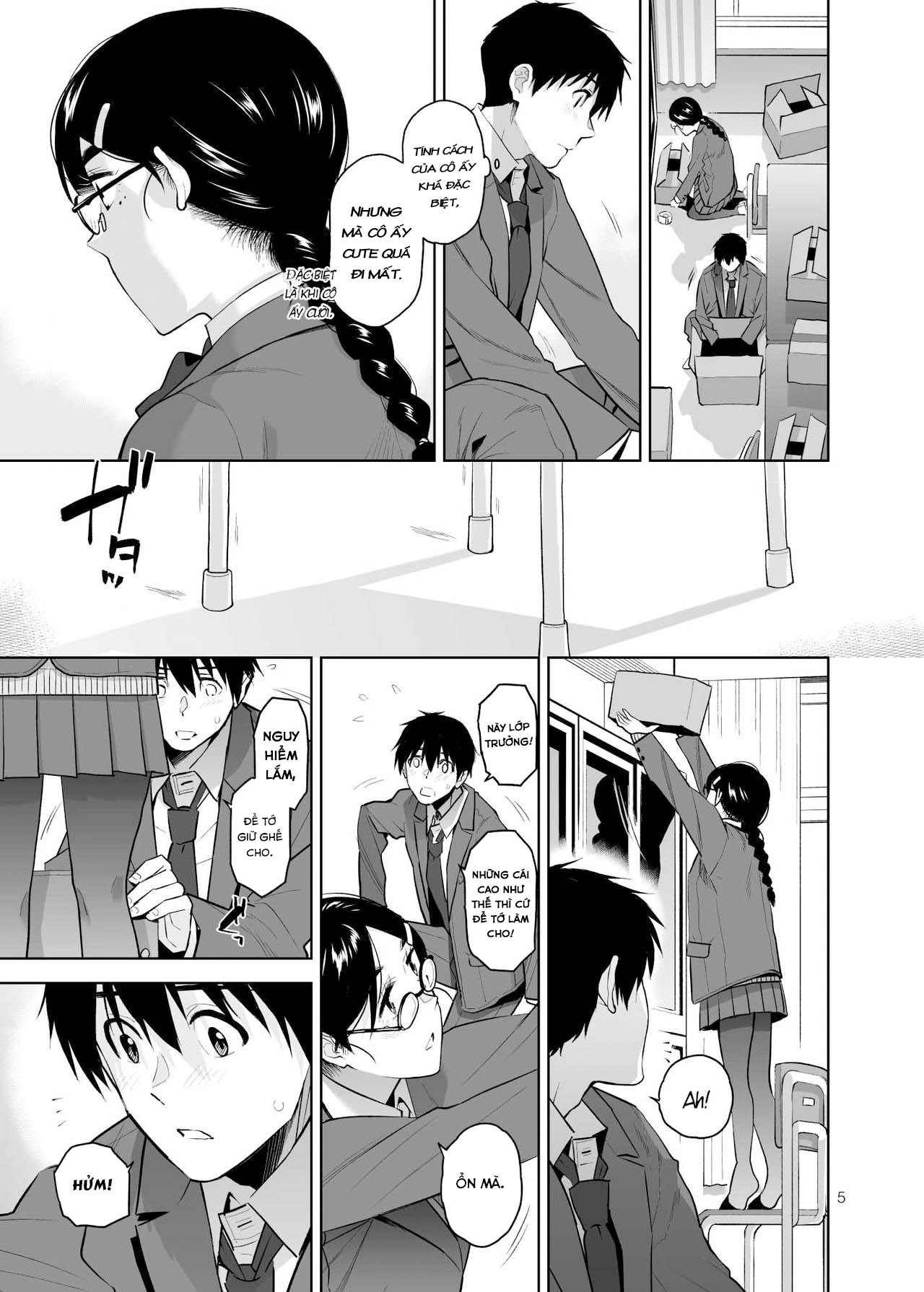 Đọc truyện hentai Majime de Midara na Tsutamori-san - Oneshot