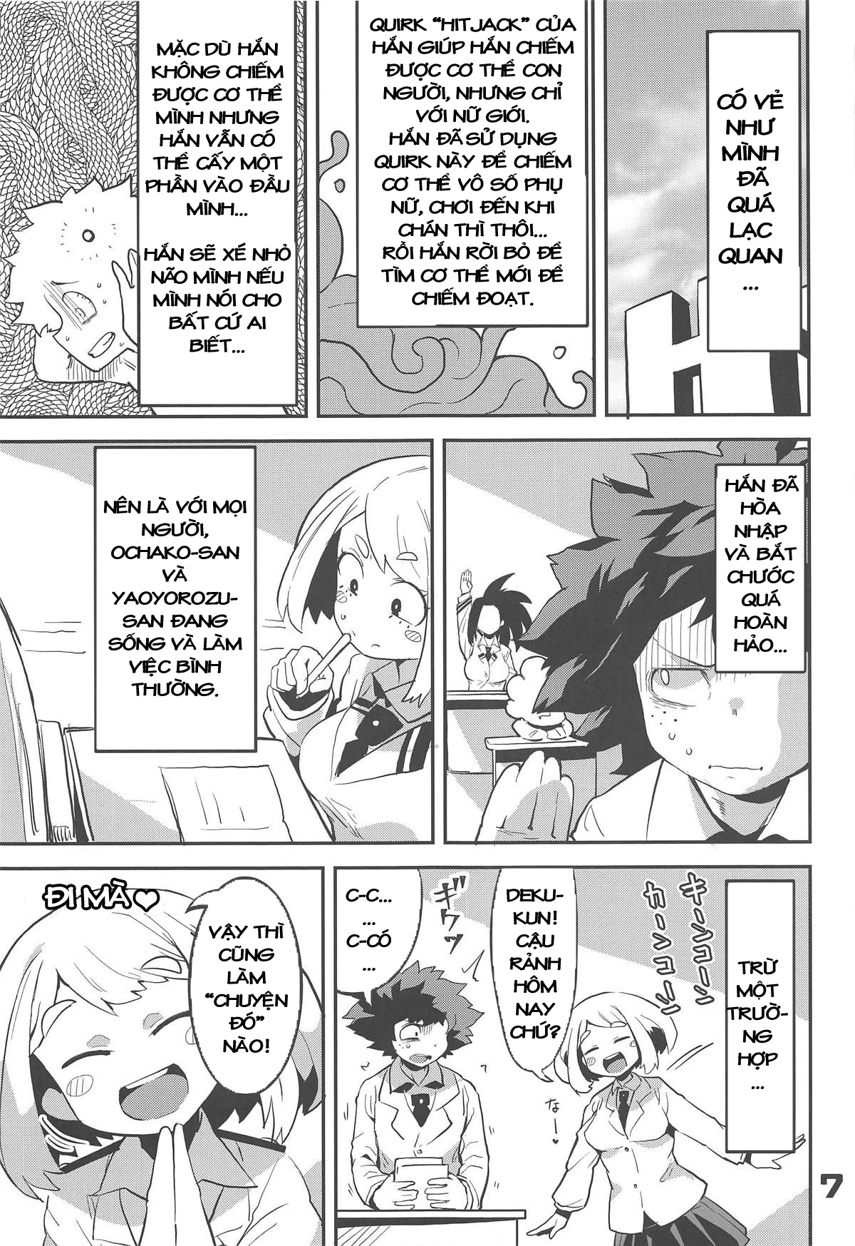 Đọc truyện hentai Boku to Nottori Villain Nakademia - Chương 1