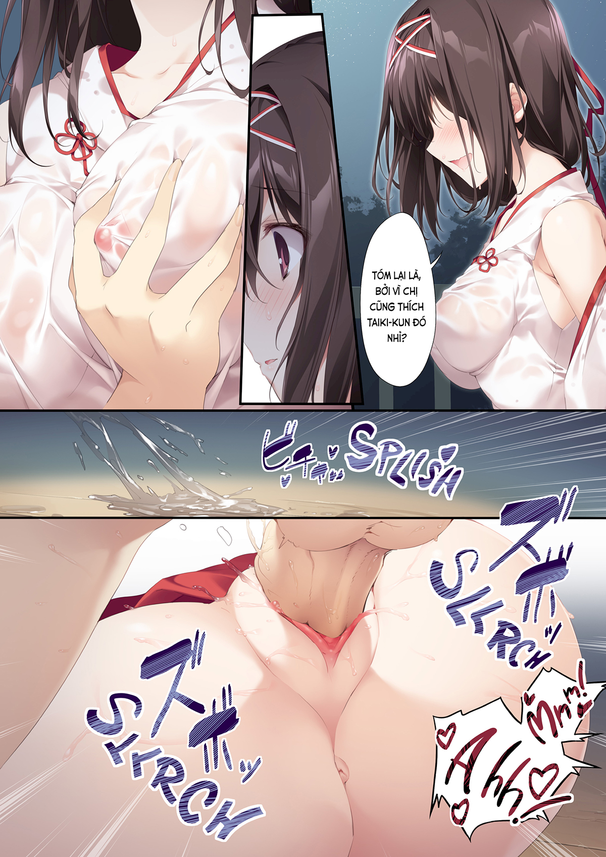Đọc truyện hentai Chị vu nữ trong trắng siêu dâm (nguyên tác) - Ch. 1. Miko-sempai