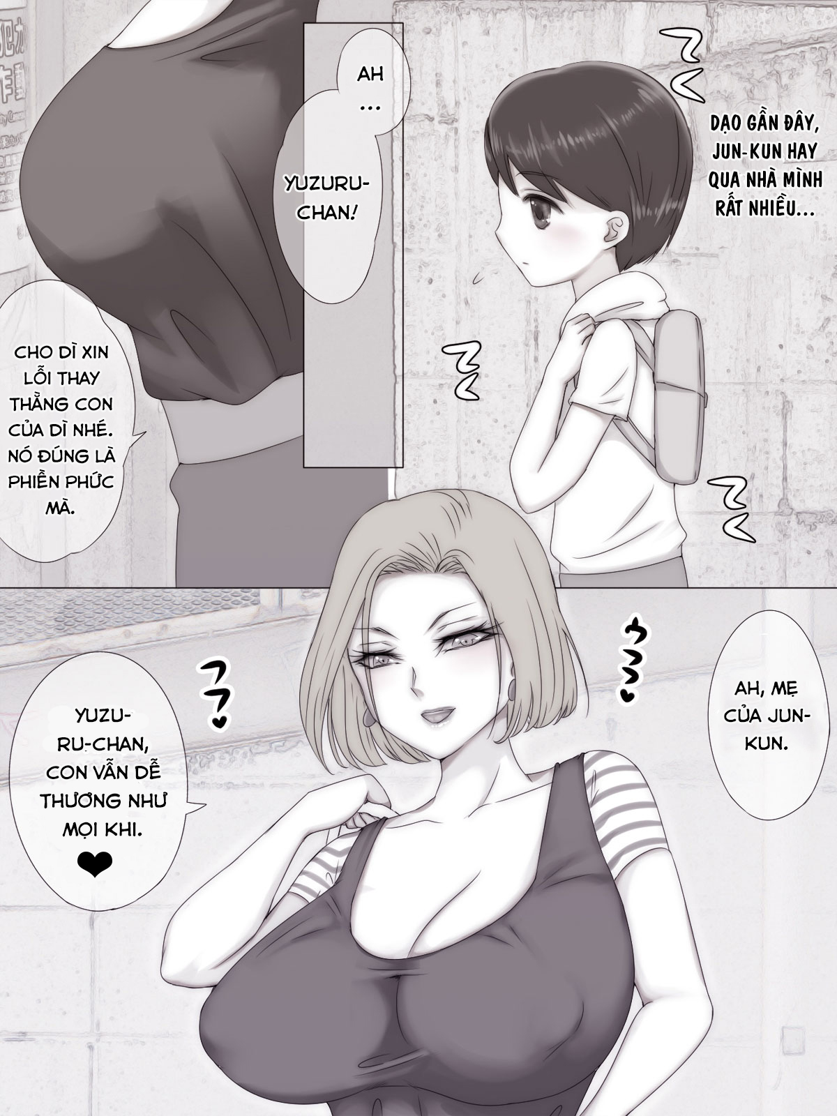 Đọc truyện hentai Mùa hè vui vẻ với mẹ bạn - Chap 1