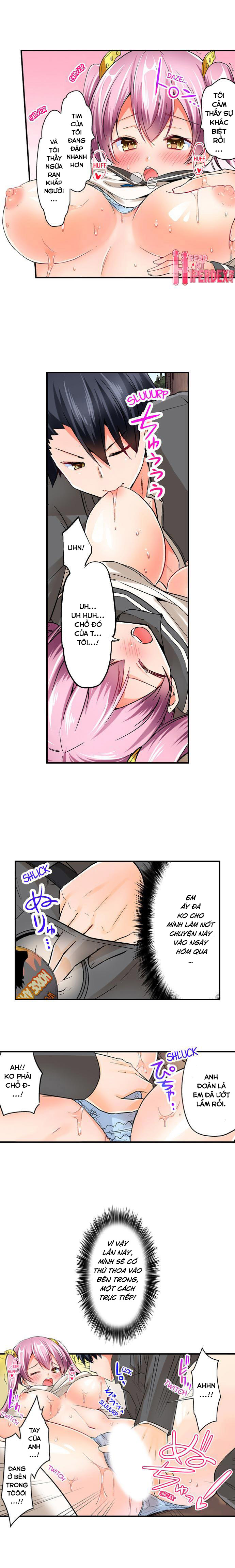 Đọc truyện hentai Tư thế cưỡi ngựa của các cô gái làm cho tôi muốn xuất tinh! - Tập 7: Sắp lụm nụ em minagi