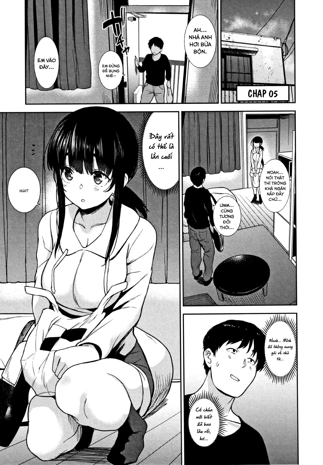 Đọc truyện hentai Tôi bắt được 1 cô gái dễ thương nhìn trộm cuốn sách tôi vứt đi - Chap 05: Vợ tương lai