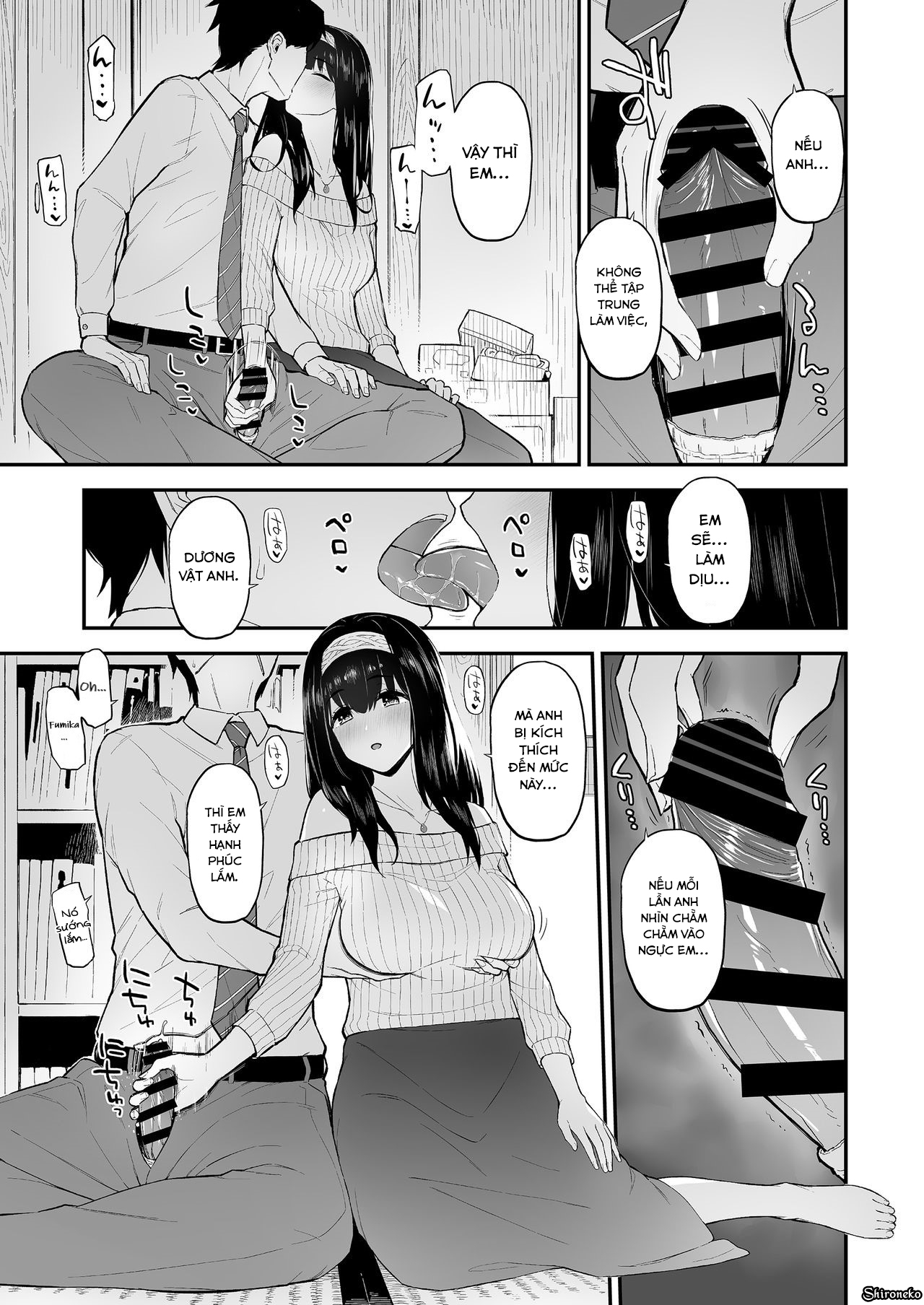 Đọc truyện hentai Fumi Fumi ga Oku-san ni Naru Hon - Oneshot